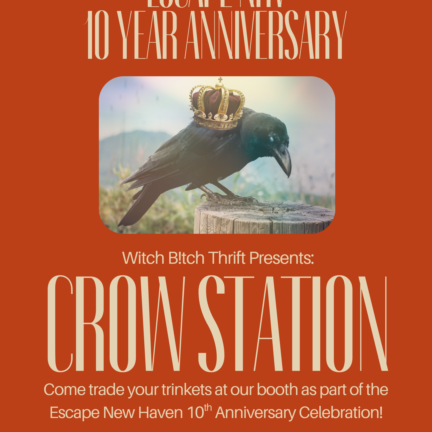 06/20 Crow Party Station at Armada Brewing: Escape New Haven 10th Anniversary