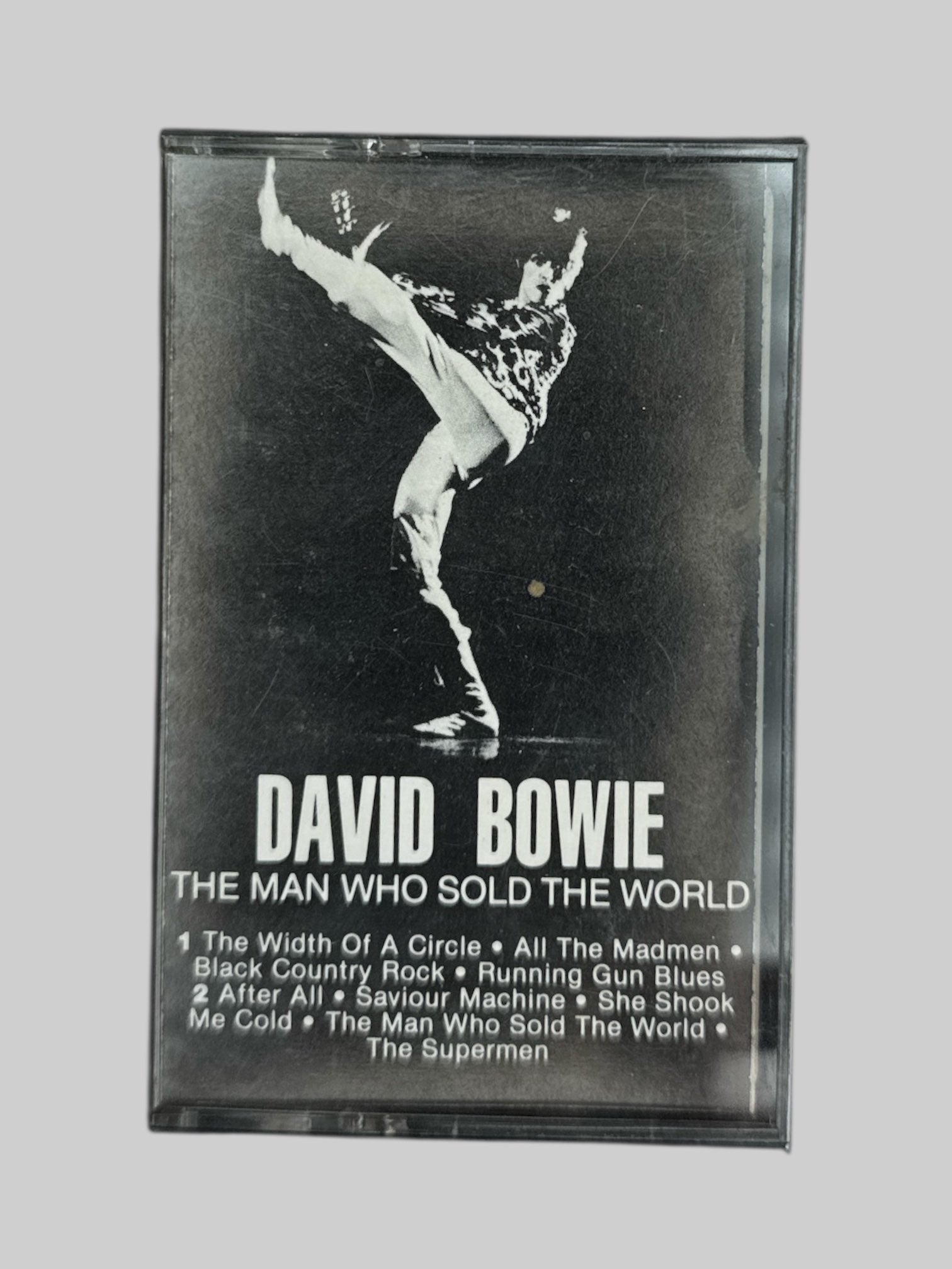 David Bowie the man who sold the world cassette tape