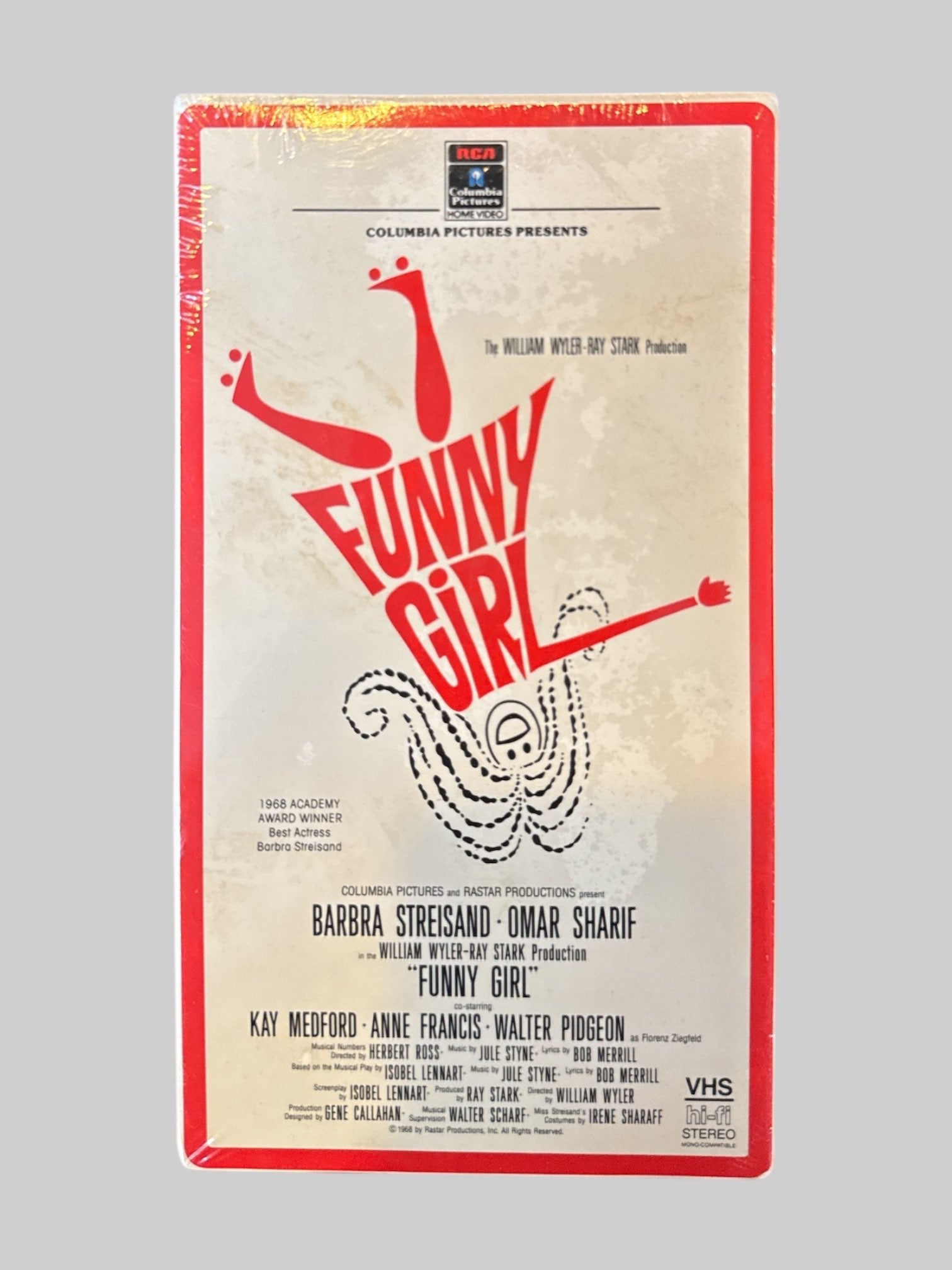 Never opened Funny Girl with Barbara Streisand VHS tape