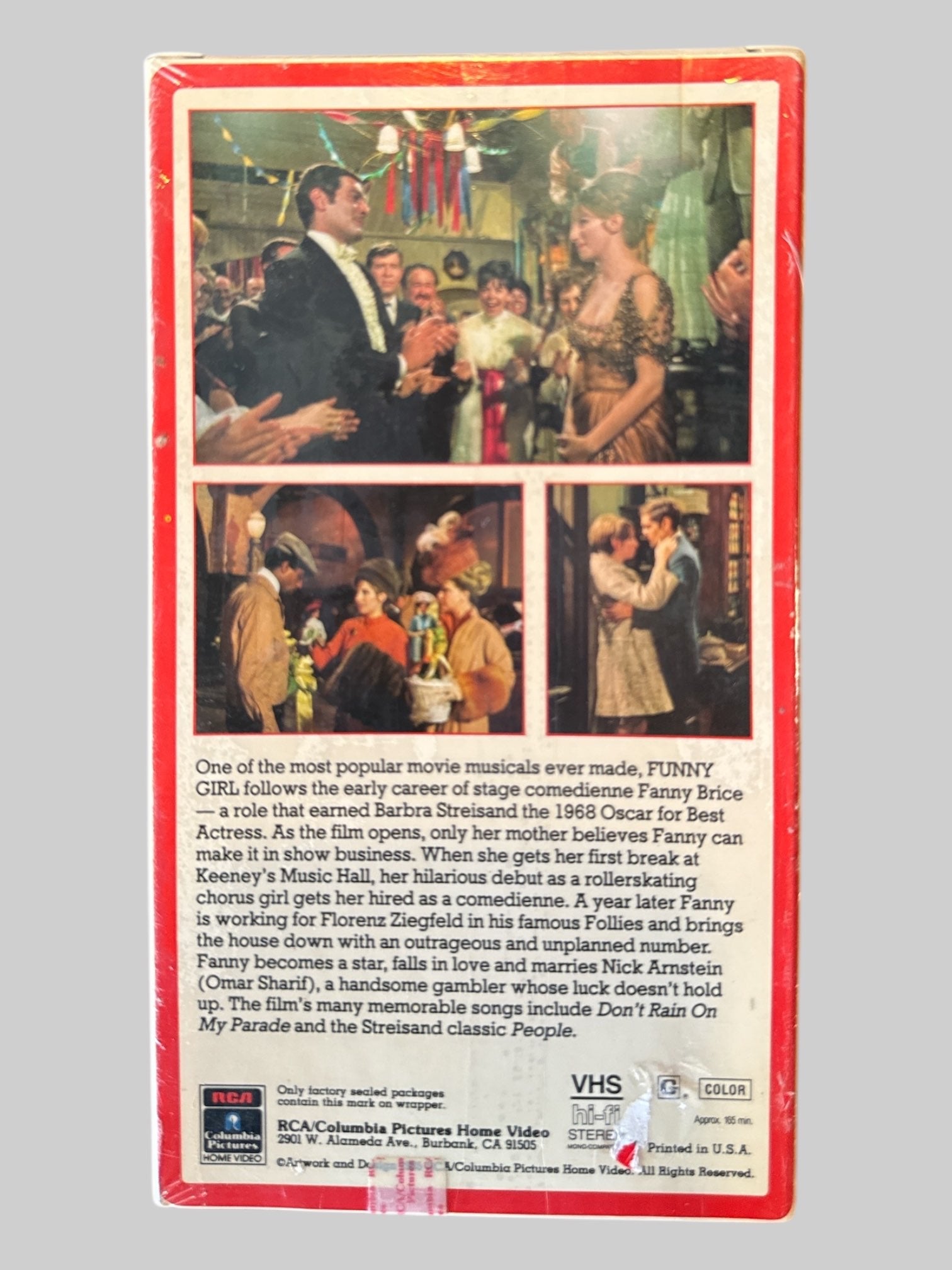 Never opened Funny Girl with Barbara Streisand VHS tape