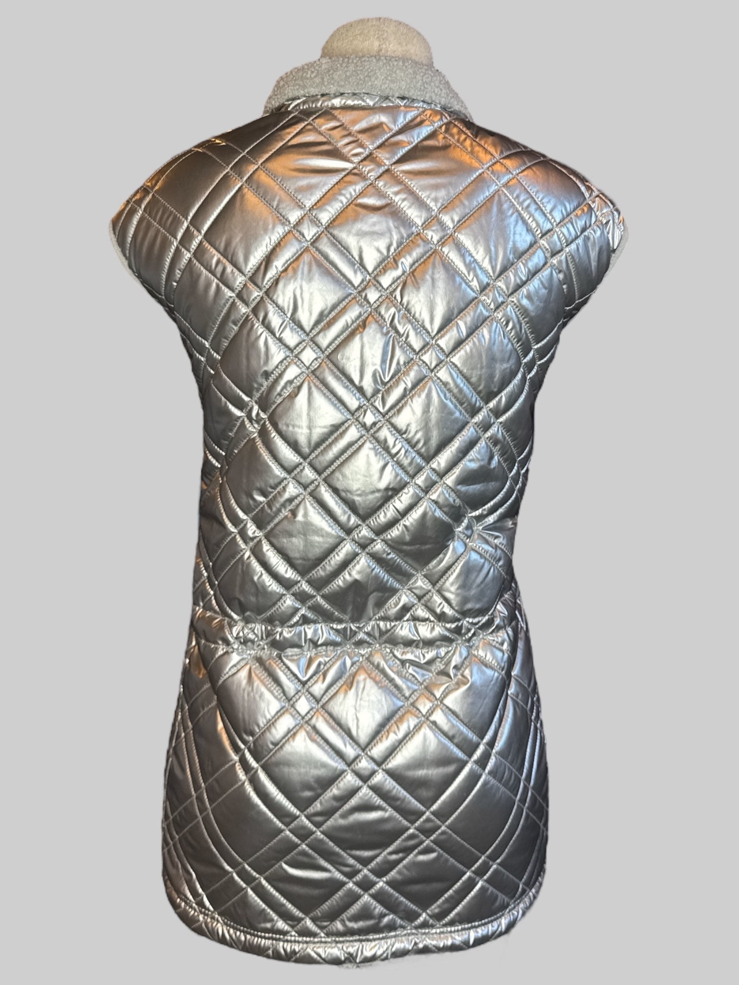 4X NWT Reversible silver reflective vest