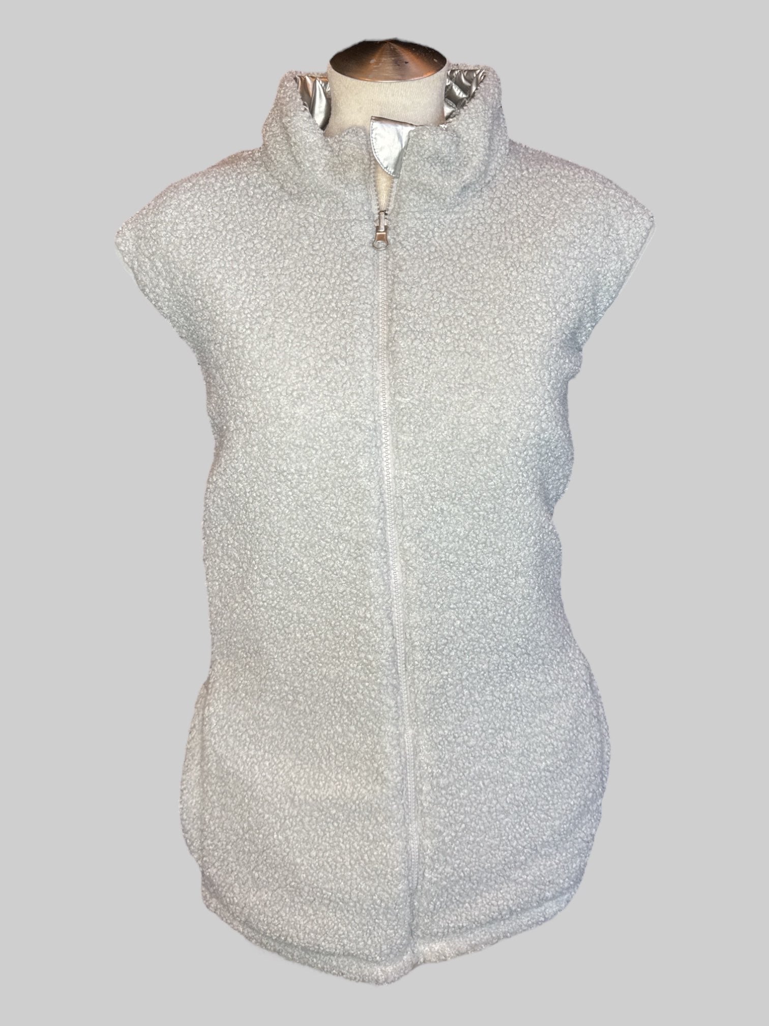 4X NWT Reversible silver reflective vest