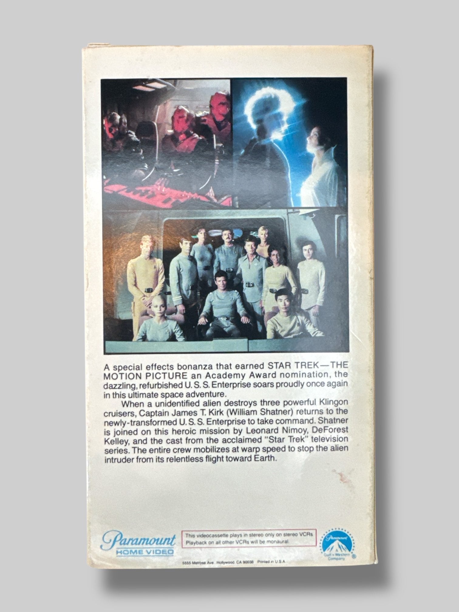 Star Trek extended cut VHS tape