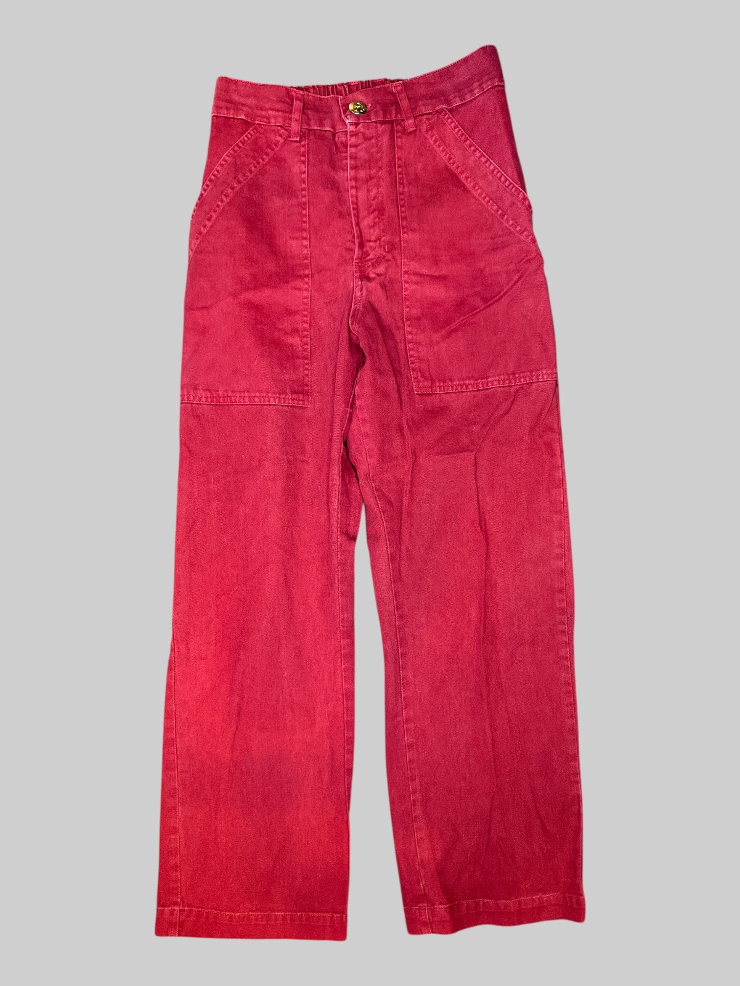 S Burgundy pants