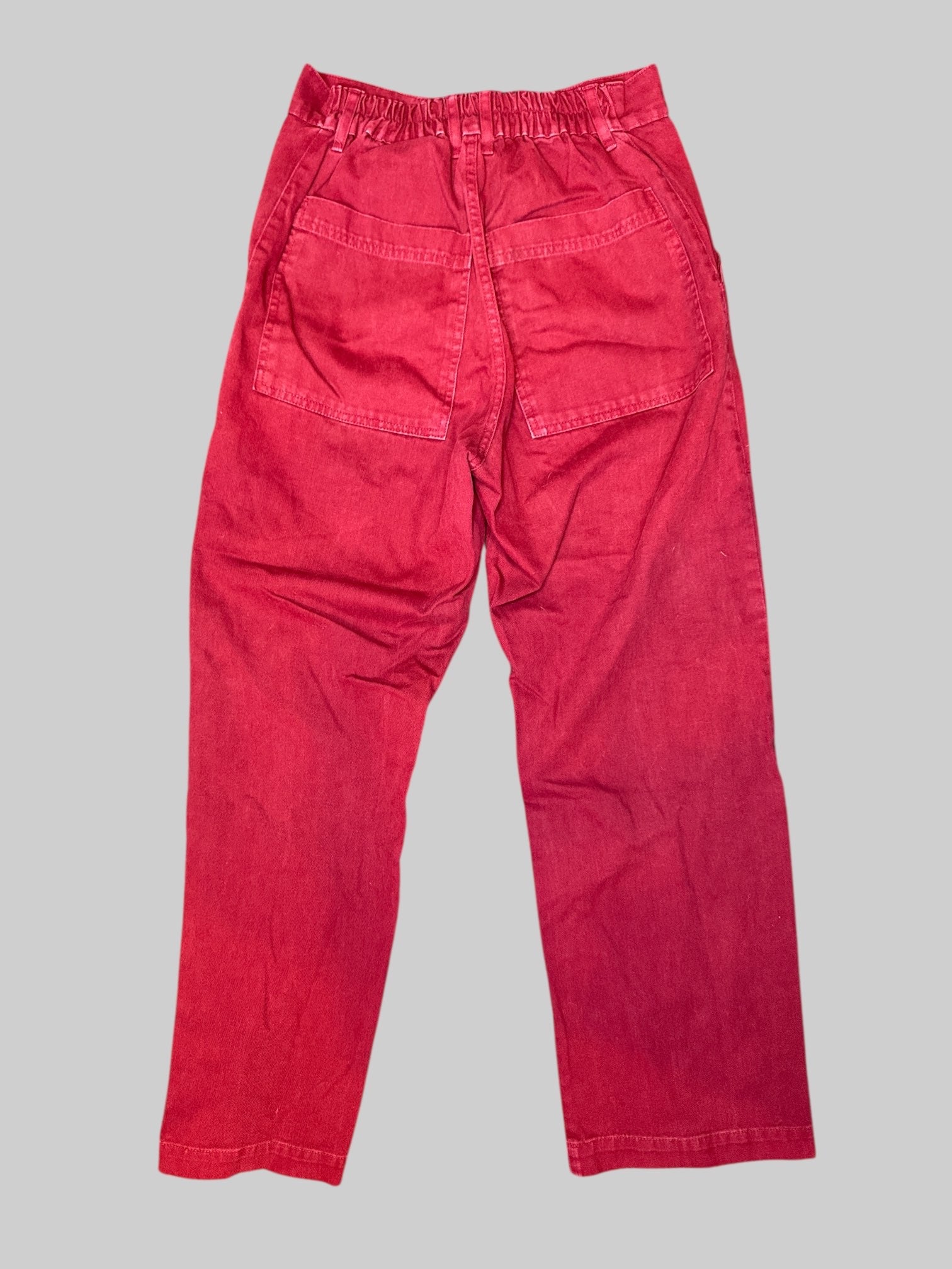 S Burgundy pants