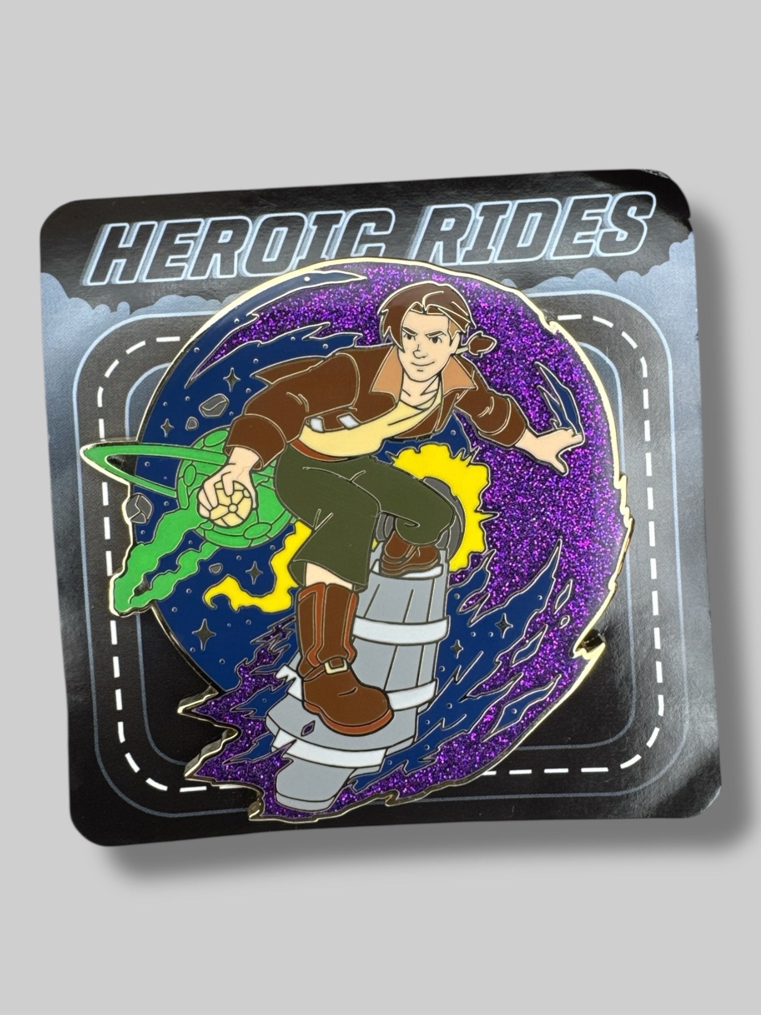 4.5” Heroic Rides Treasure Planet enamel pin
