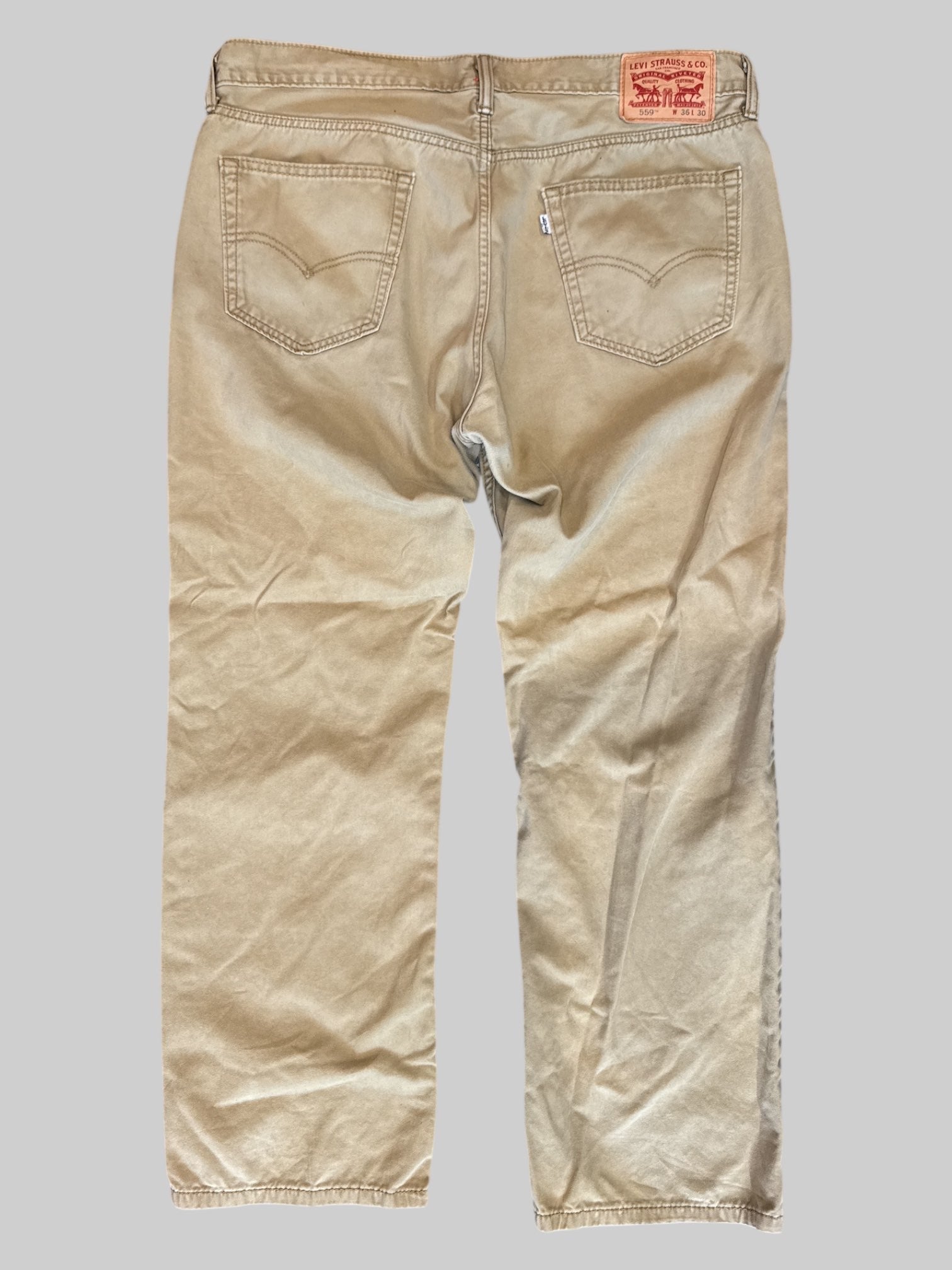 L khaki color Levi Strauss & Co