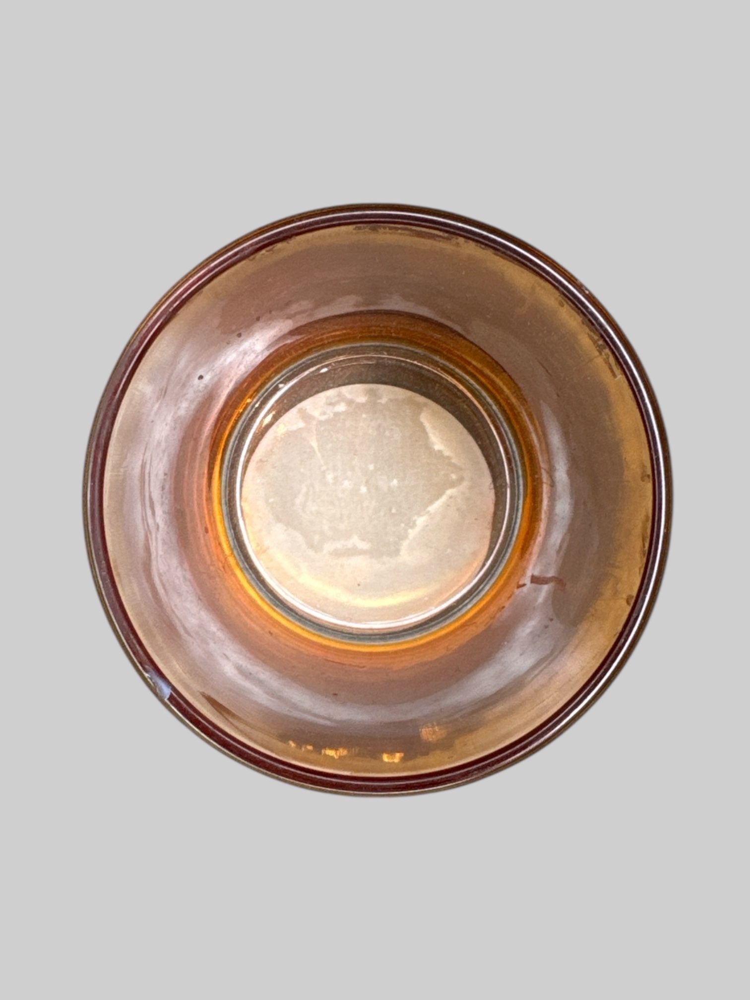 orange pumpkin candle holder