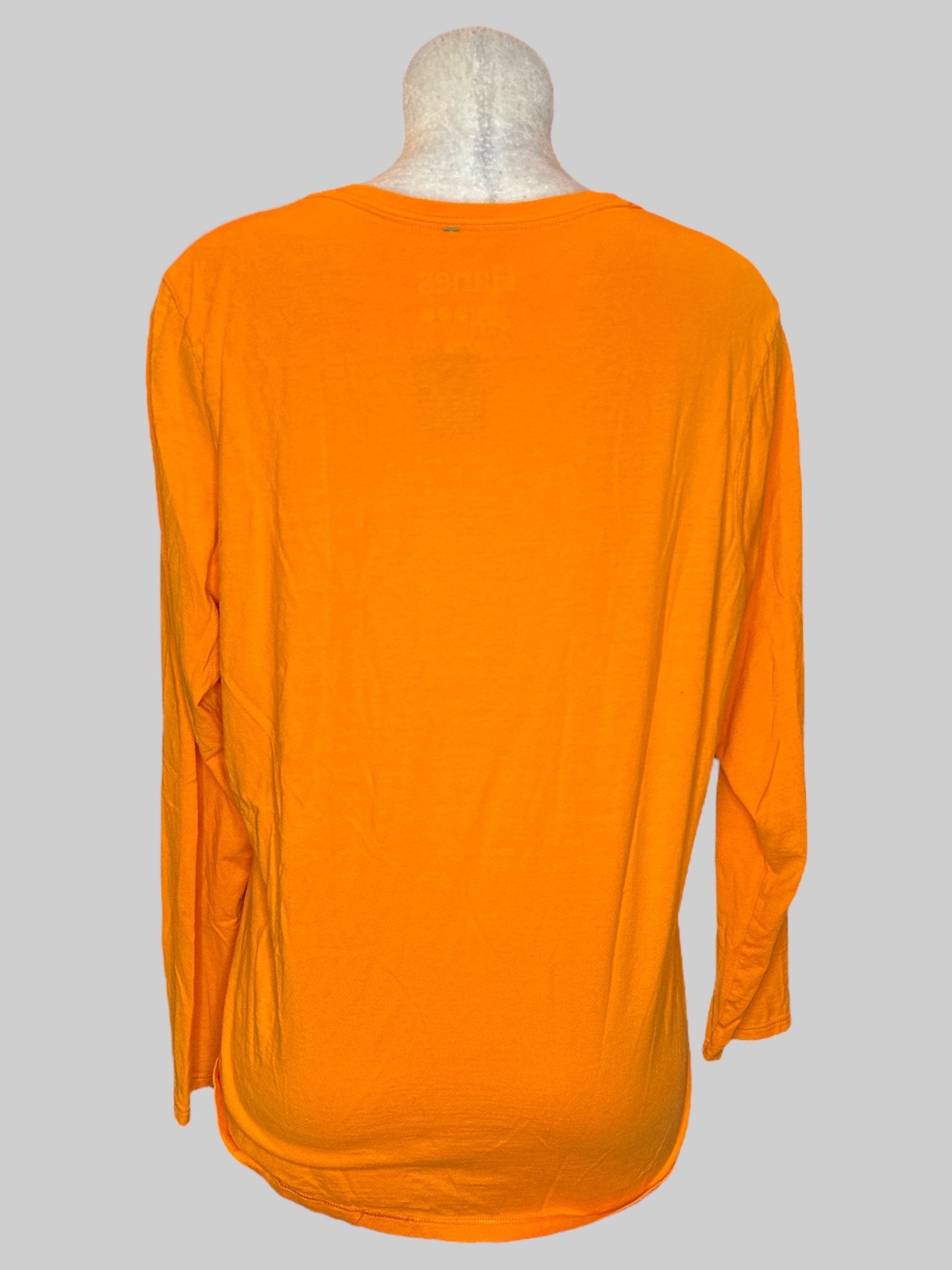 XL Orange long sleeve shirt