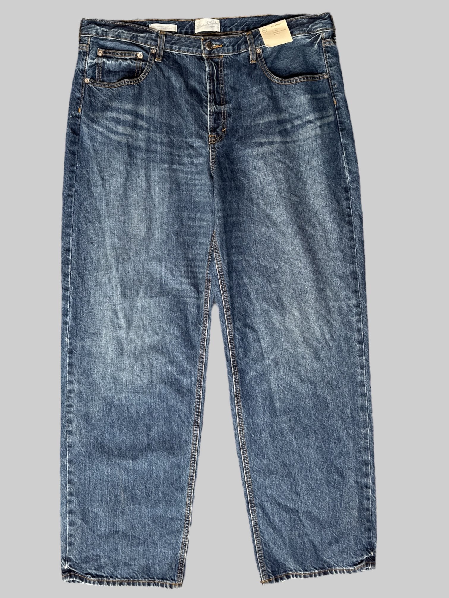 0X NWT Mid rise 90’s baggy jeans