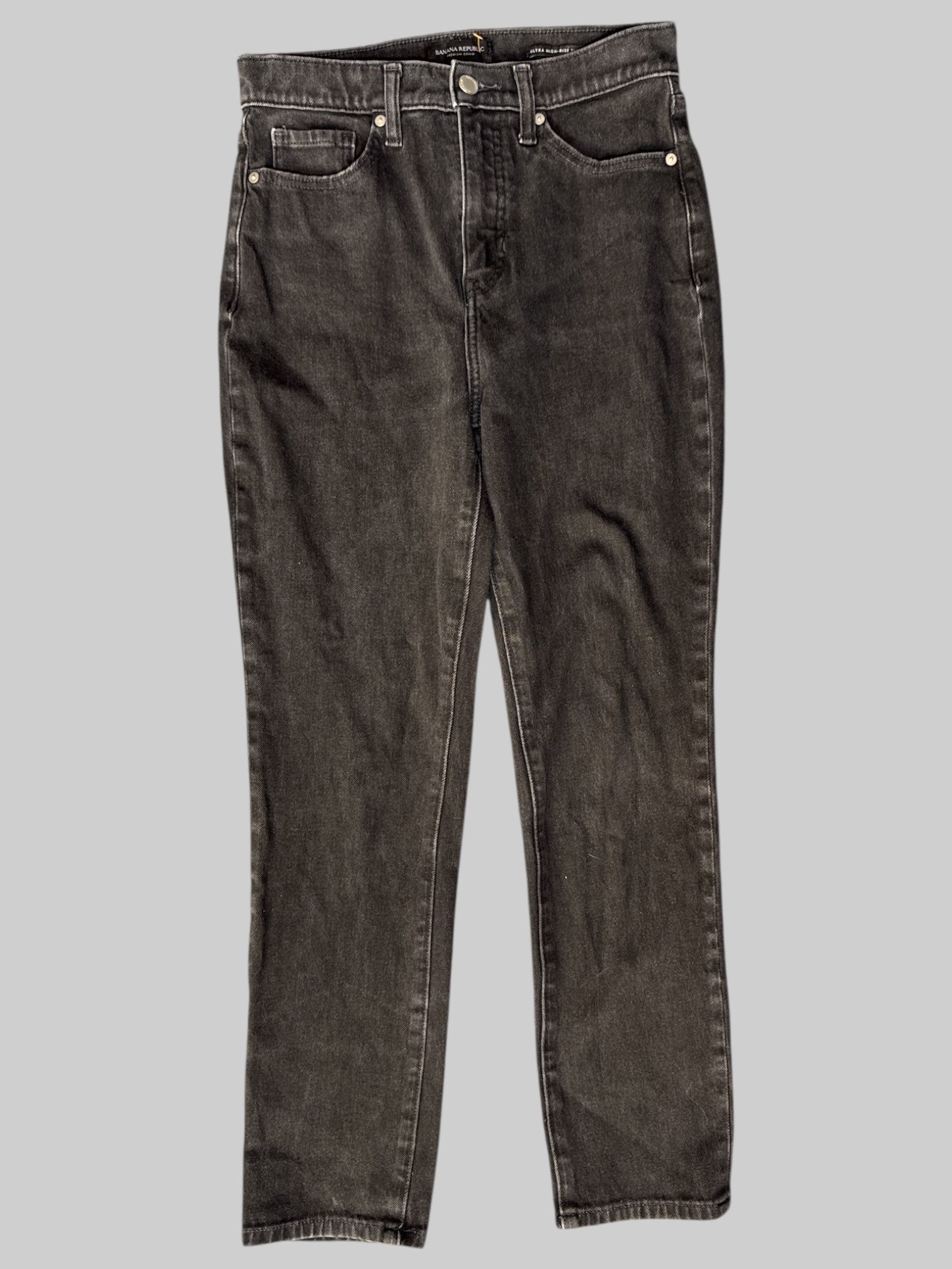 M Black ultra high rise slim fit jeans