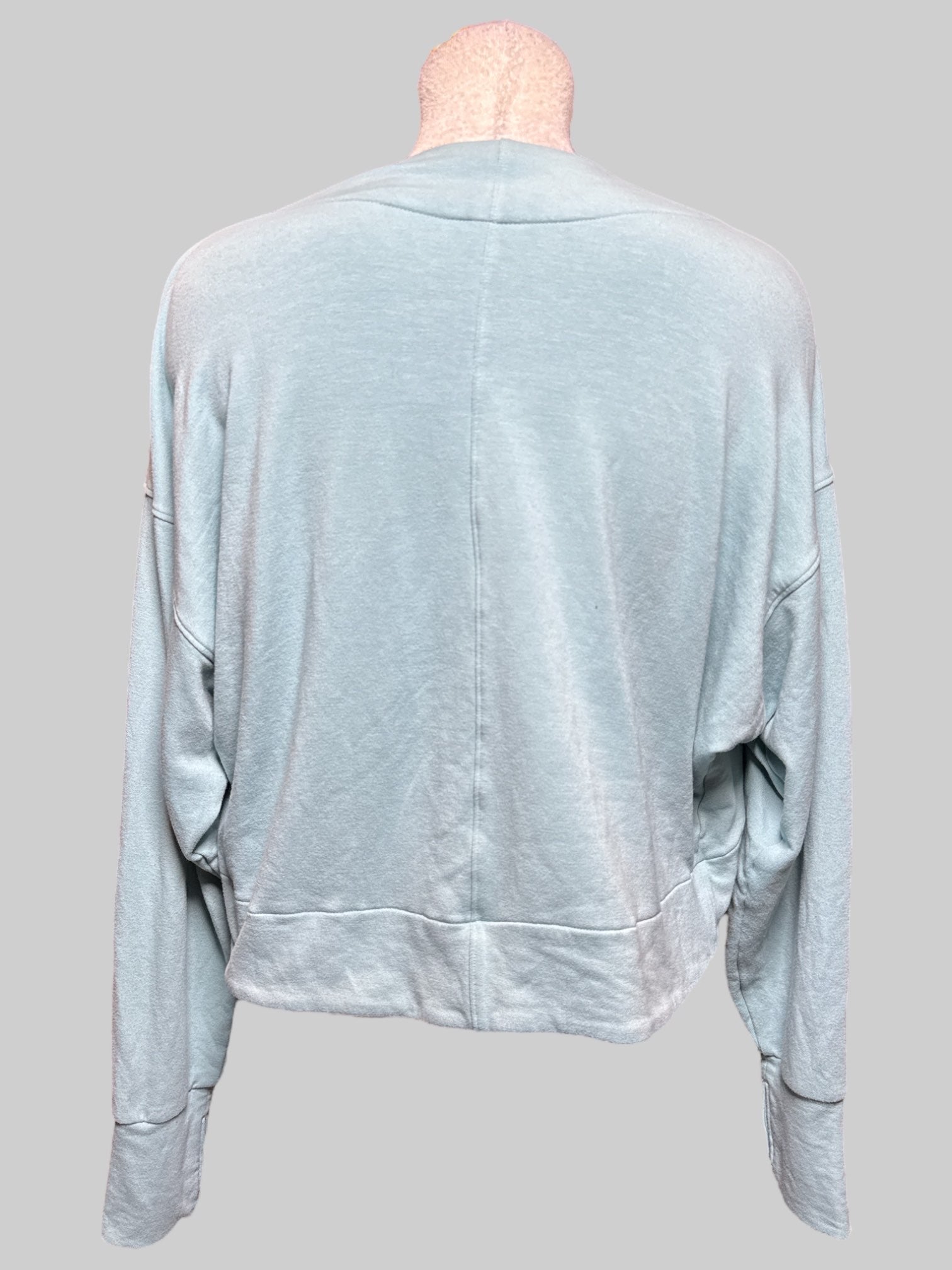 2X light blue shrug