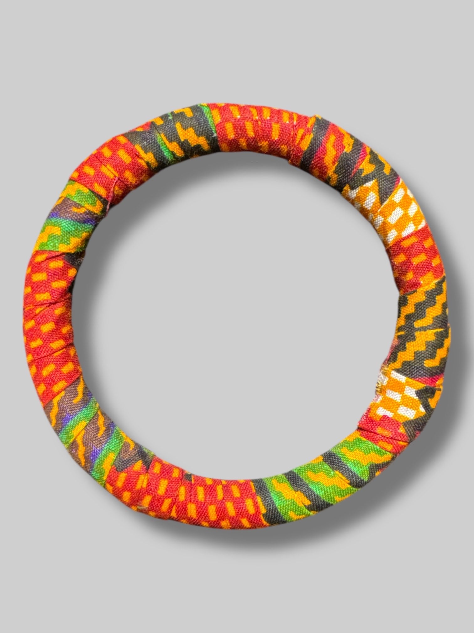 Multicolor fabric bracelet