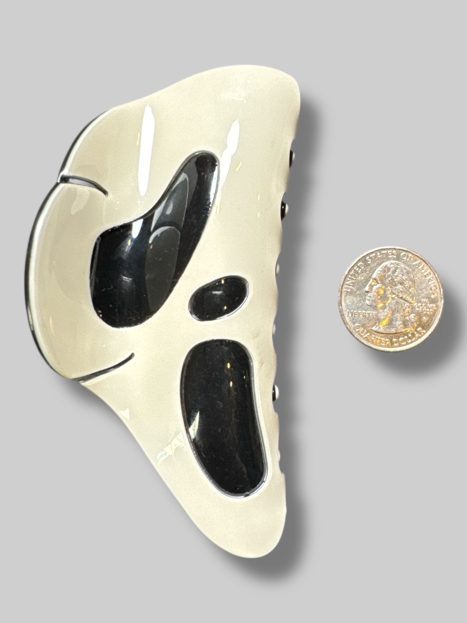 3” ghost face claw clip