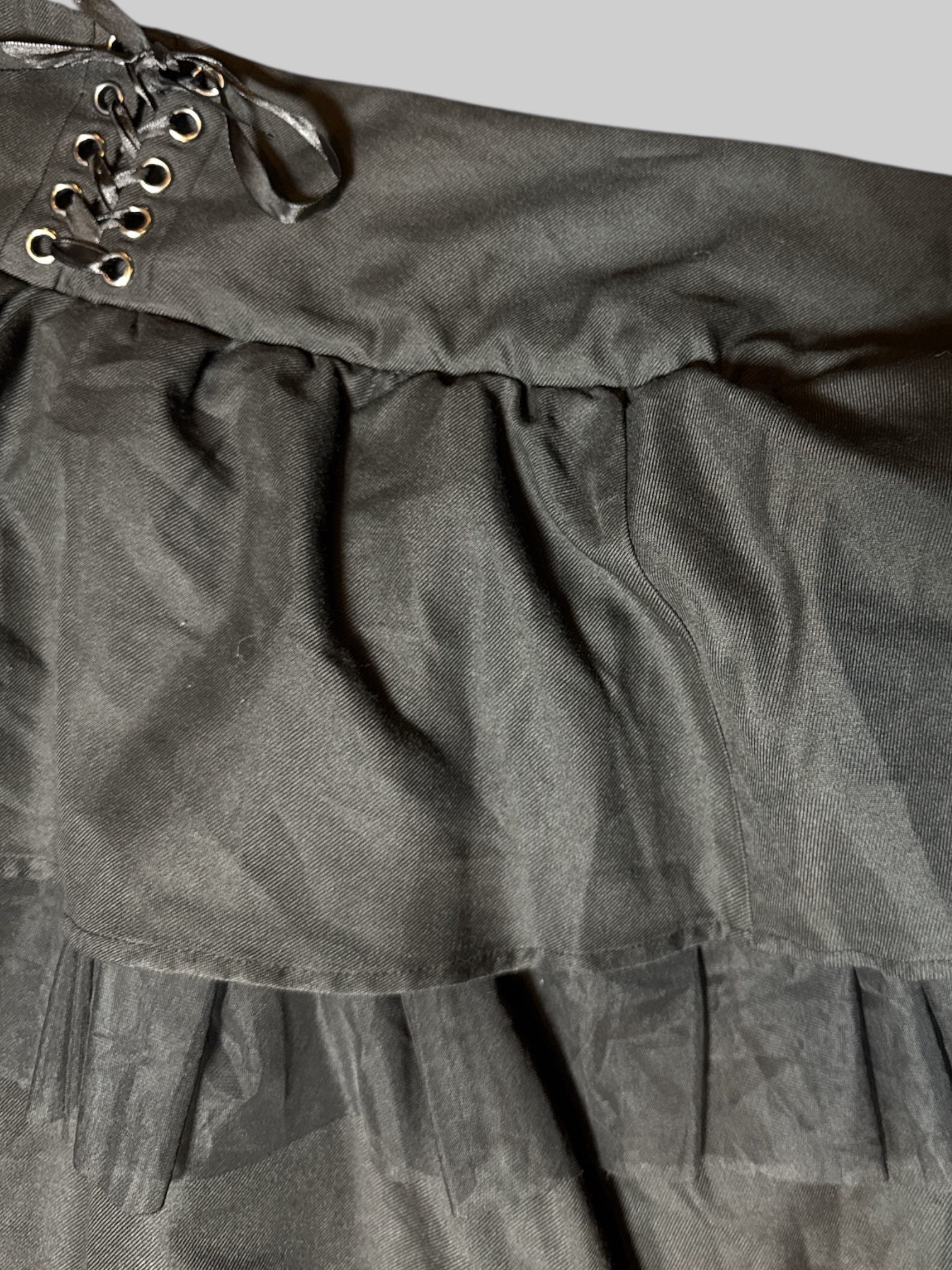 3X NWT black layered tulle skirt