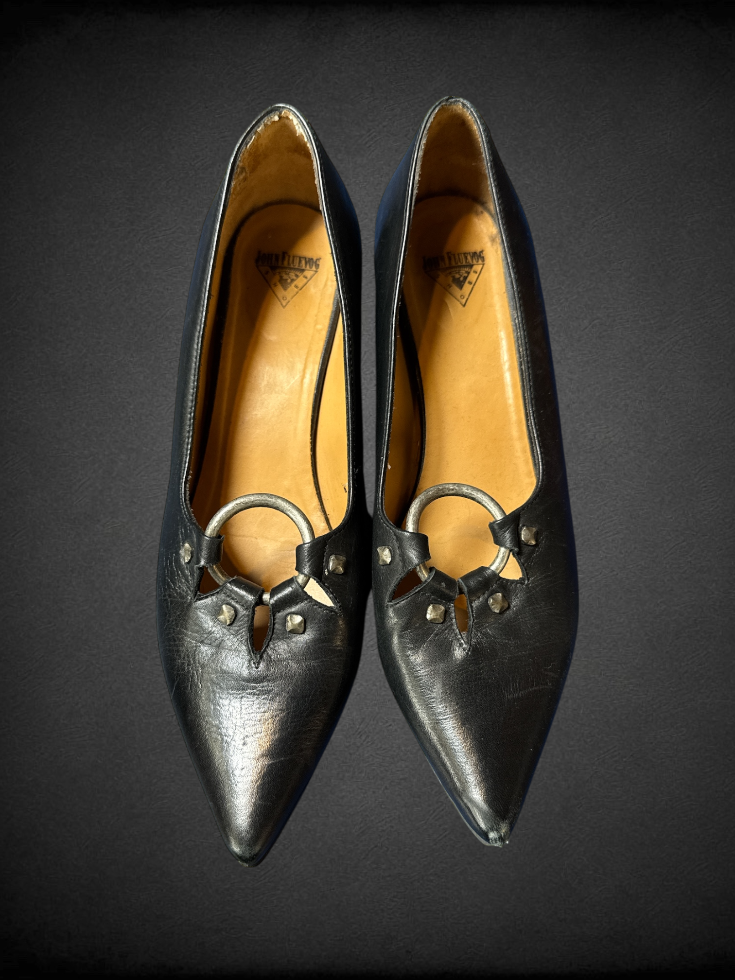 Size 7.5 John Fluevog Makena slip-on shoes featuring a  display picture 3