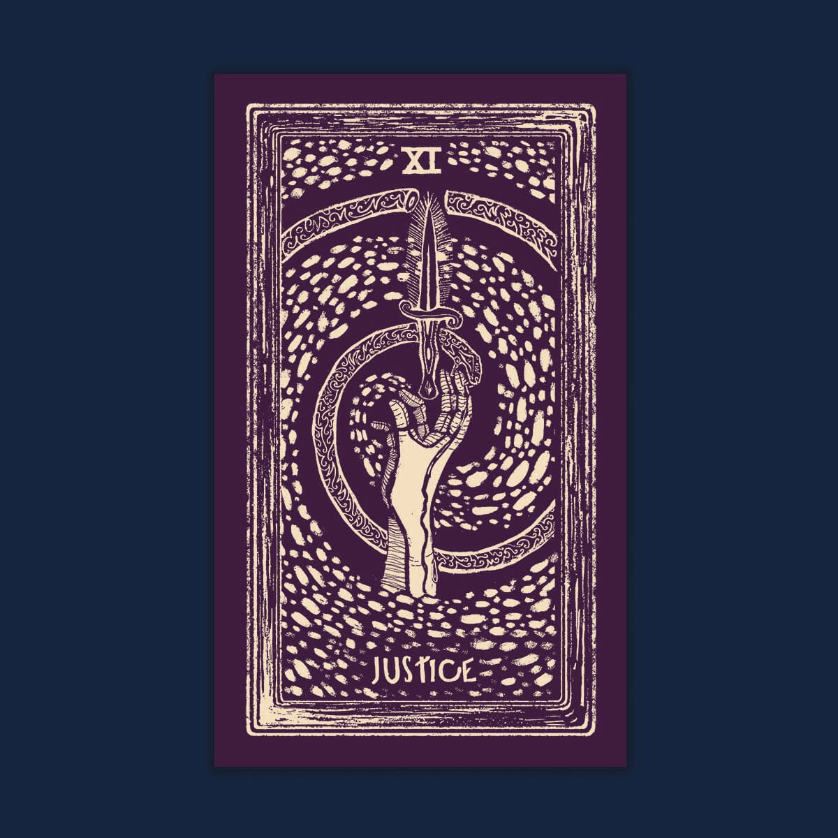 Justice - Light Visions Tarot Print
