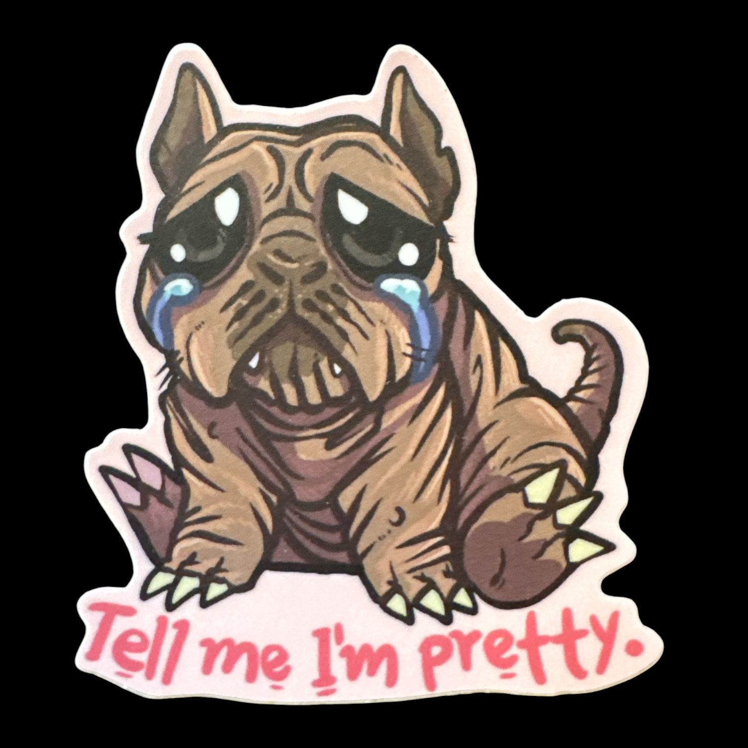 QD Squank “Tell me I’m pretty” Sticker