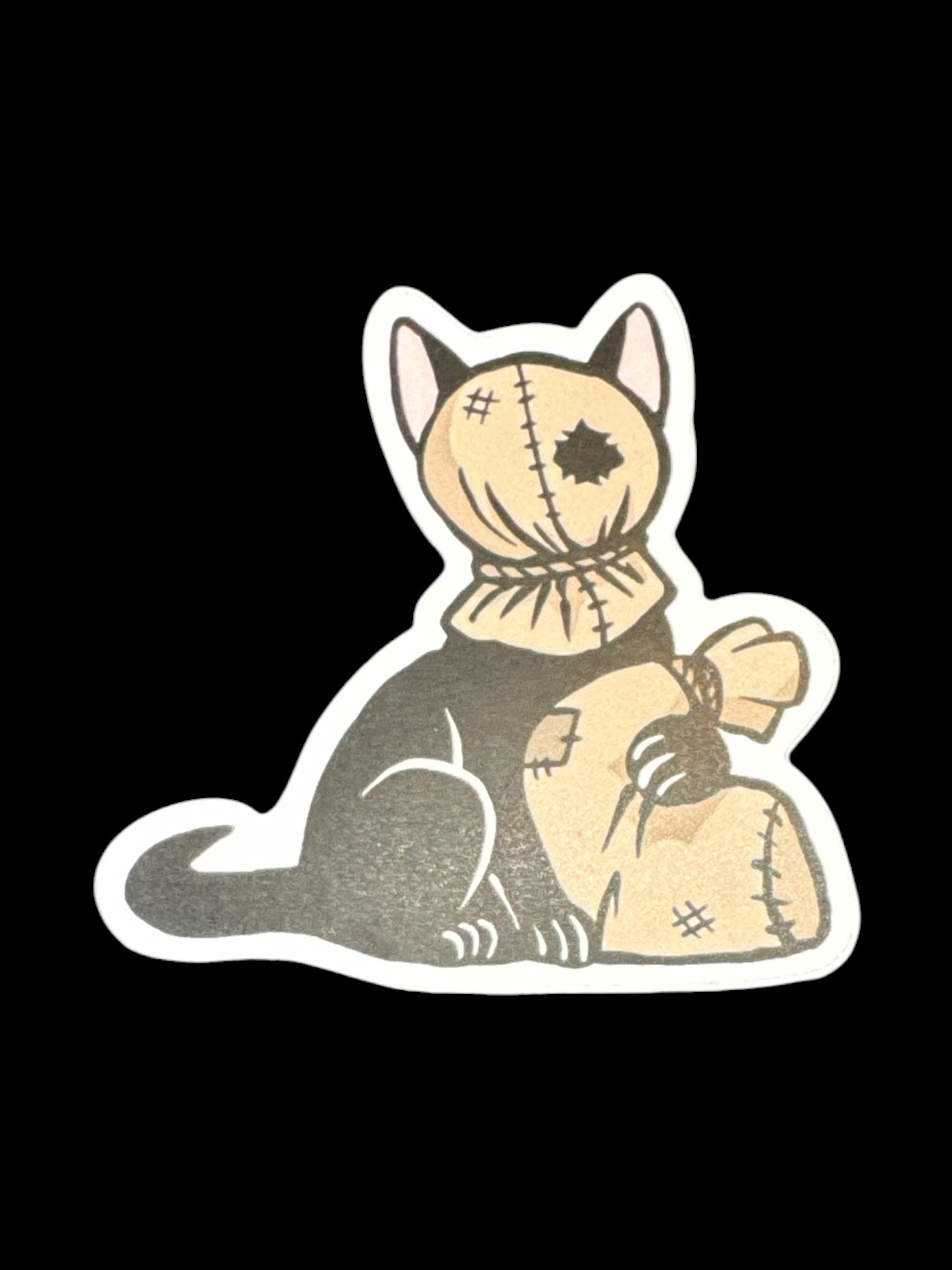 QD Eerie Killer Kitten Sticker