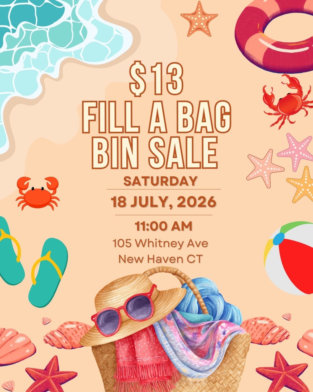 07/18: $13 Fill a Bag Bin Sale
