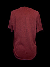 Load image into Gallery viewer, 1X NWT Red &amp; black short sleeve crew neck top
