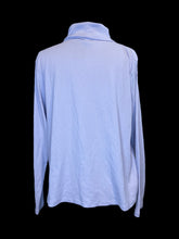 Load image into Gallery viewer, 3X Lilac rib knit long sleeve turtleneck top
