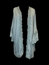Load image into Gallery viewer, 0X Teal short sleeve open front cardigan w/ lace details, &amp; pockets
