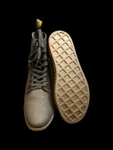 Load image into Gallery viewer, 9M/10W Black leather Dr. Martens lace-up boots

