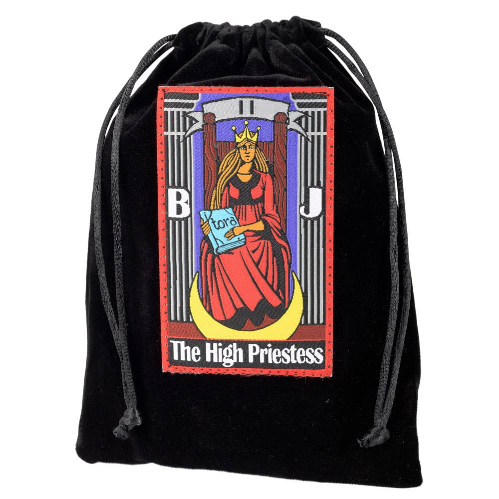 The High Priestess Velvet Tarot Bag