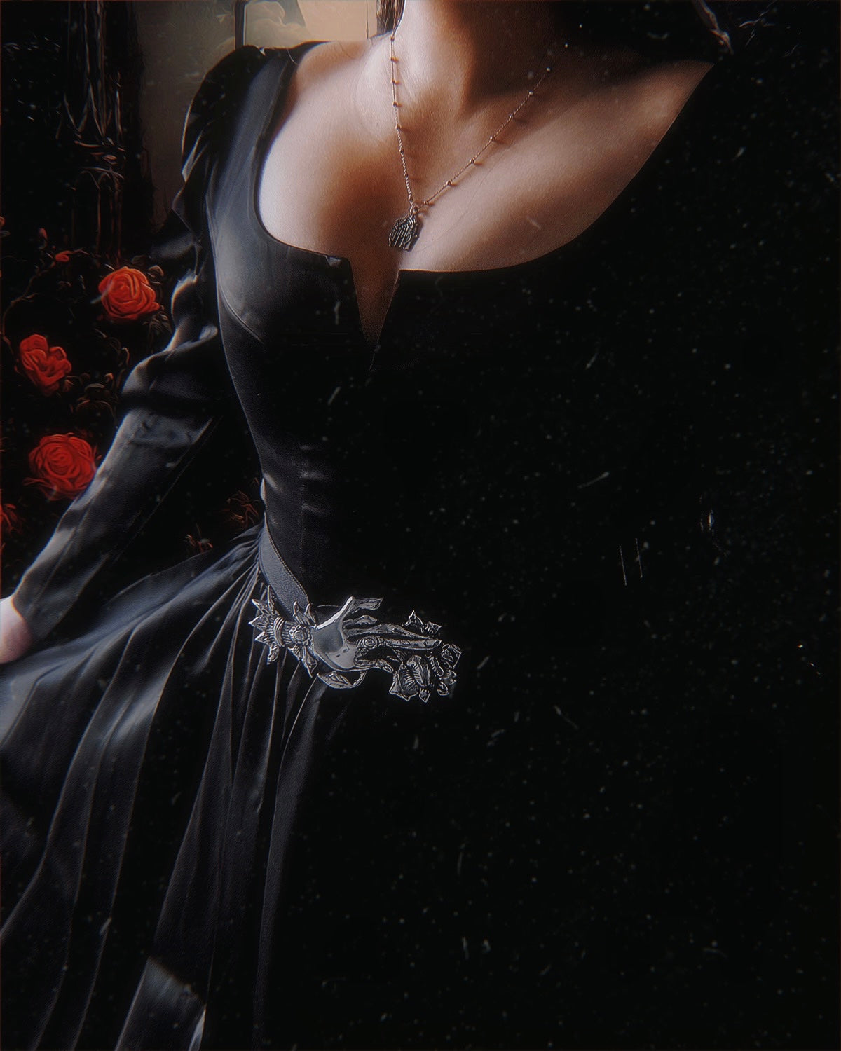 The "Lucerna: Mourning Hand” Belt Buckle