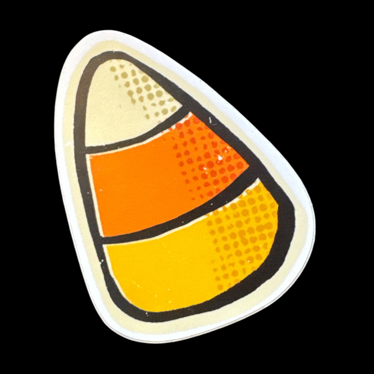 QD Vintage Candy Corn Sticker