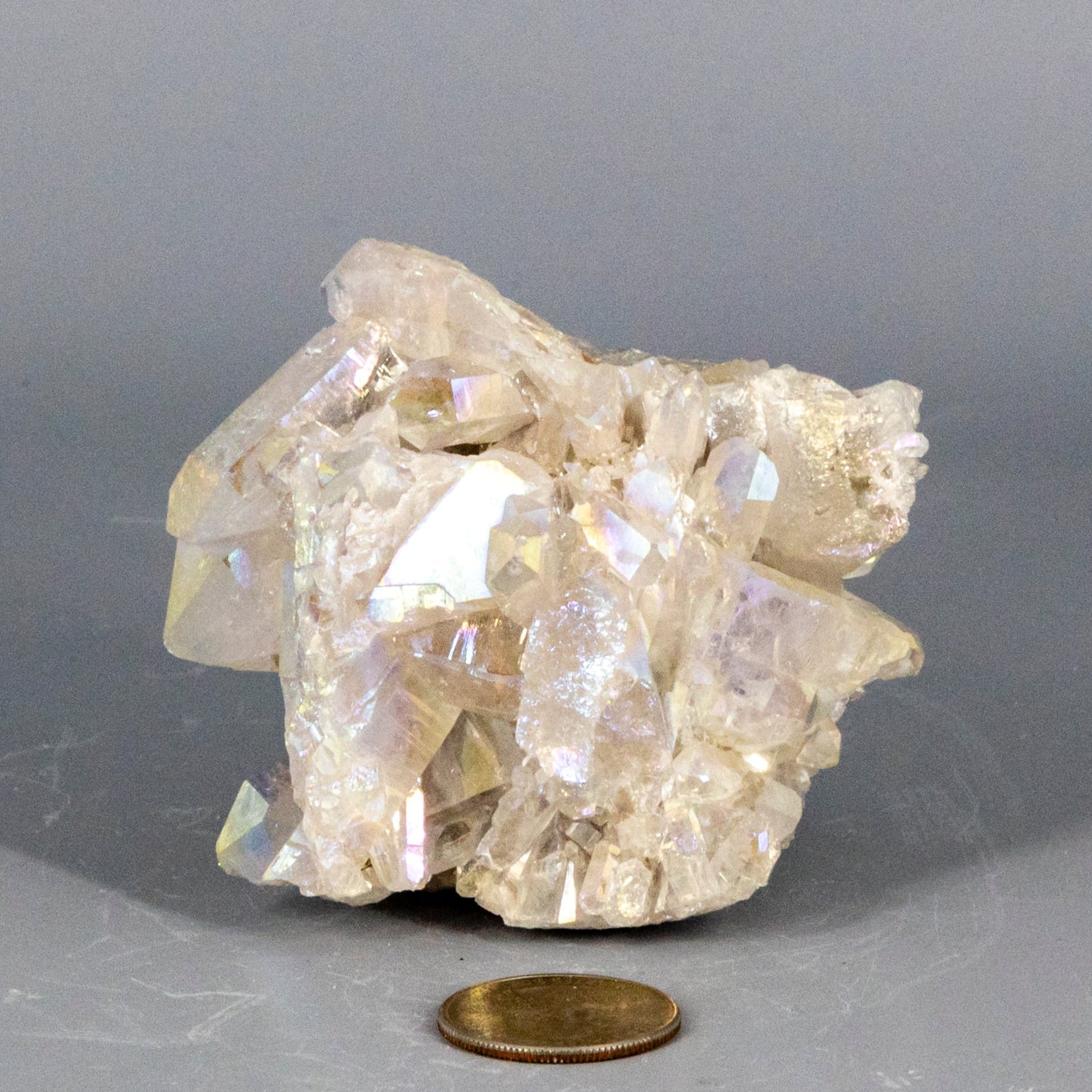 Angel Aura Quartz Point Cluster