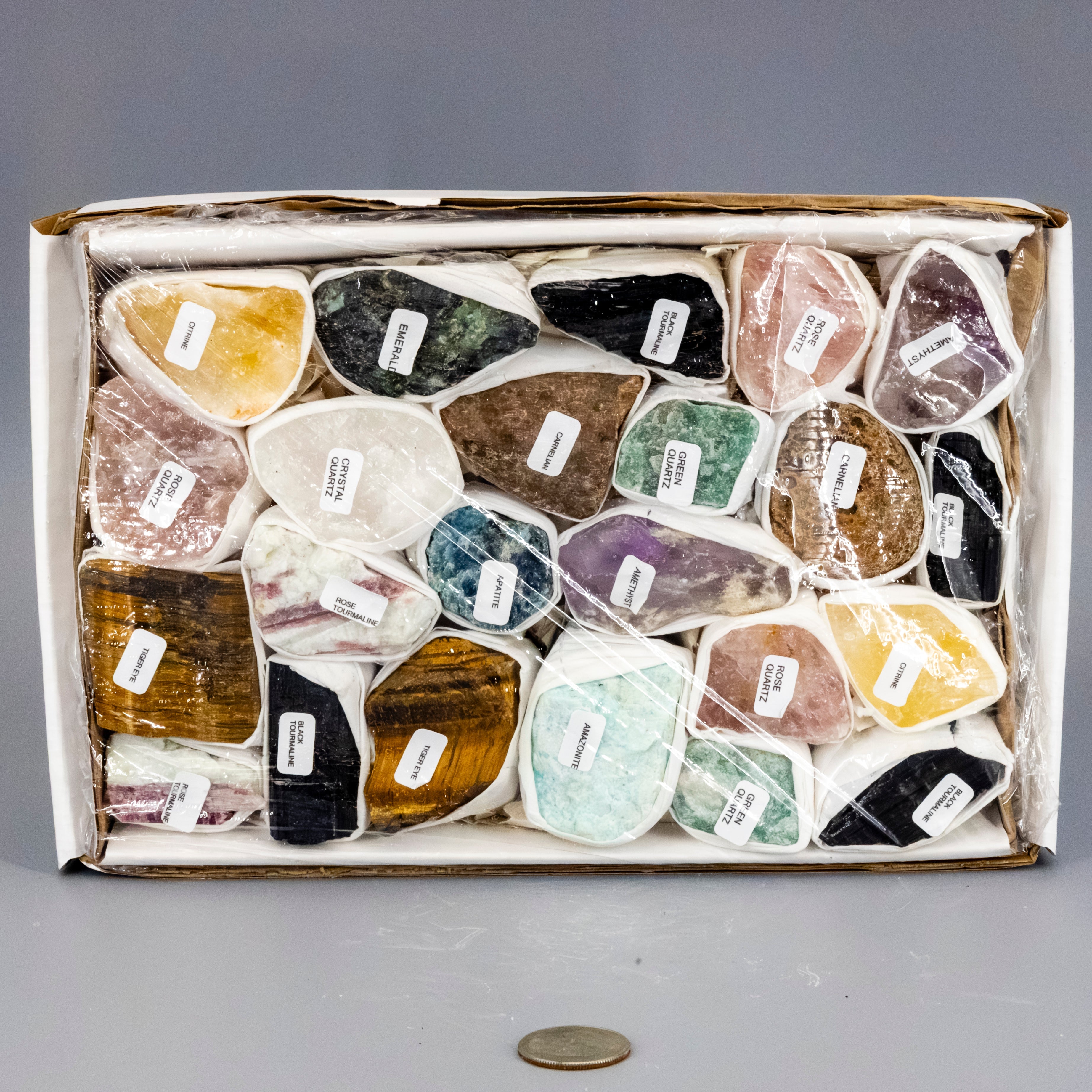 "Box-O-Rocks" 20+ Pieces Assorted Set