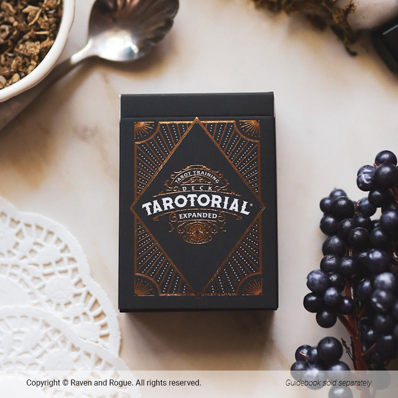 Tarotorial ® Expanded Mini Deck in Antique Gold Foil