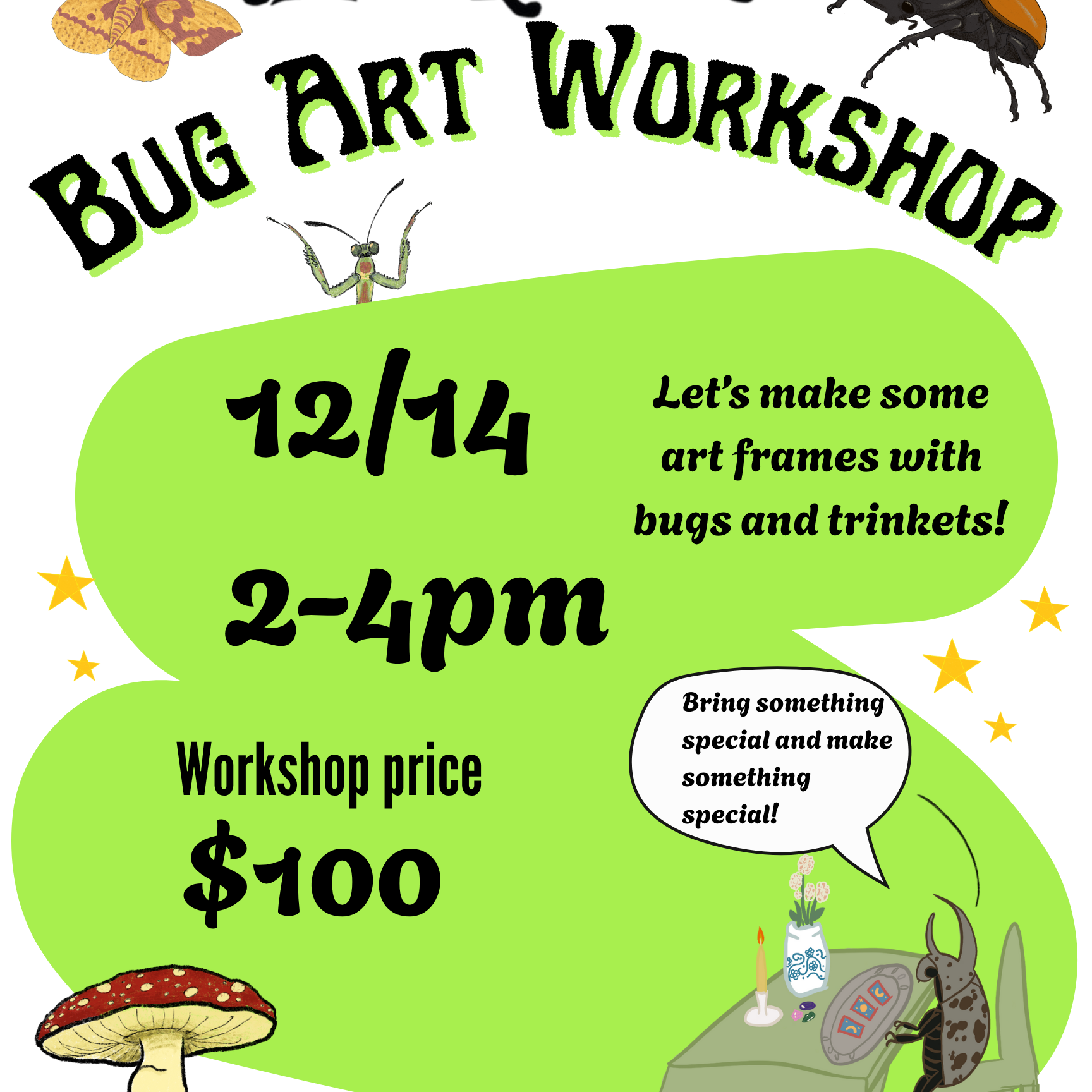 12/14 Bug Trinket Box Crafting with Fae Treasures