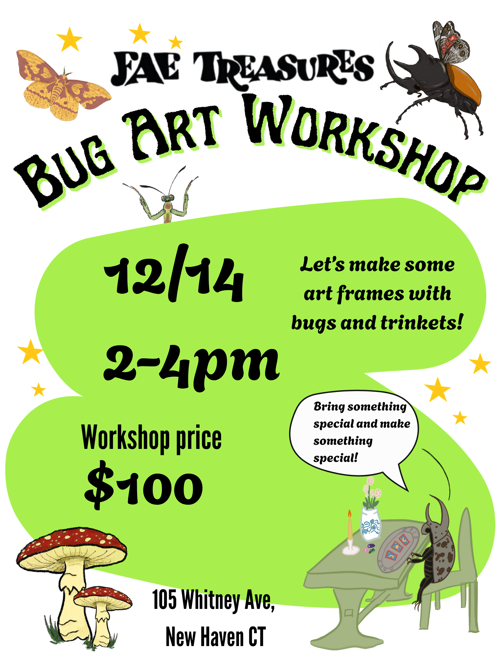 12/14 Bug Trinket Box Crafting with Fae Treasures
