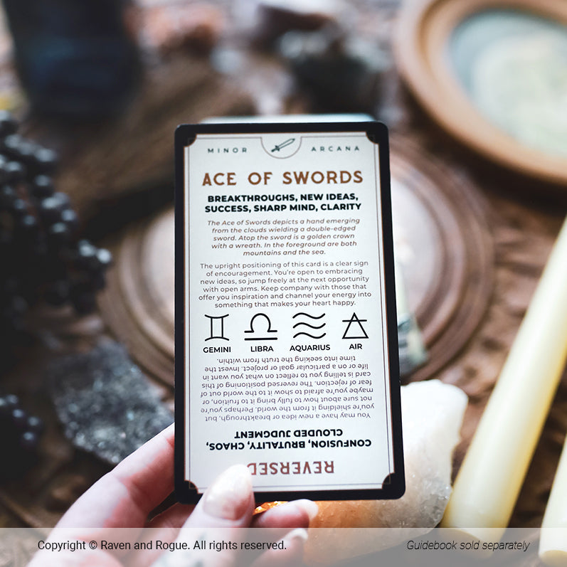 Tarotorial ® Classic Tarot Deck with Cotton Tarot Bag