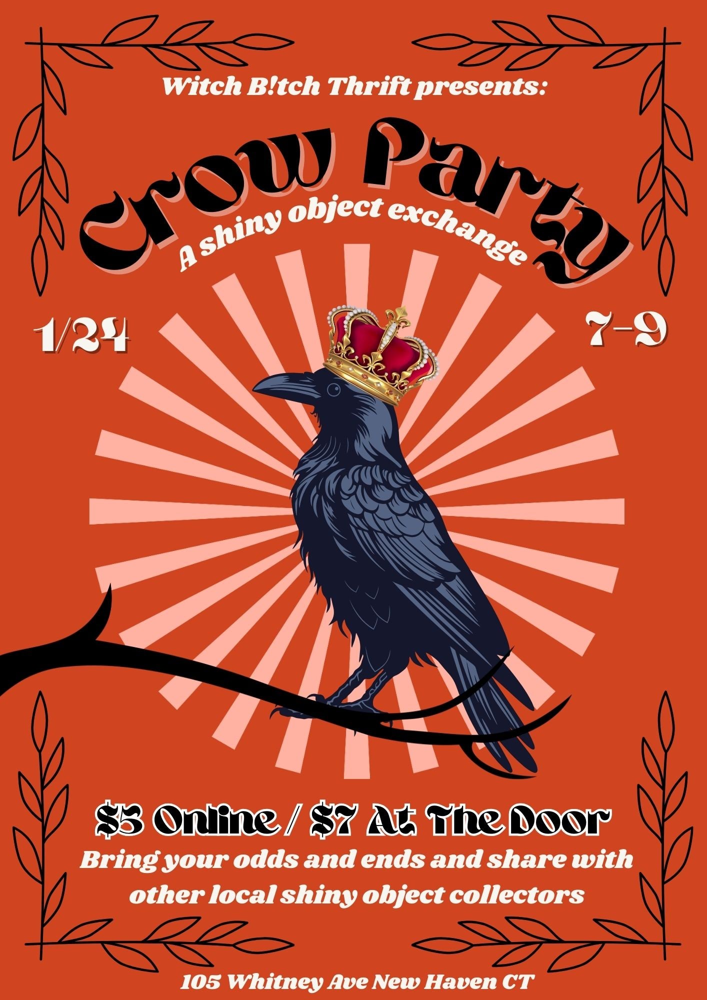 1/24 Crow Party: A Trinket Exchange