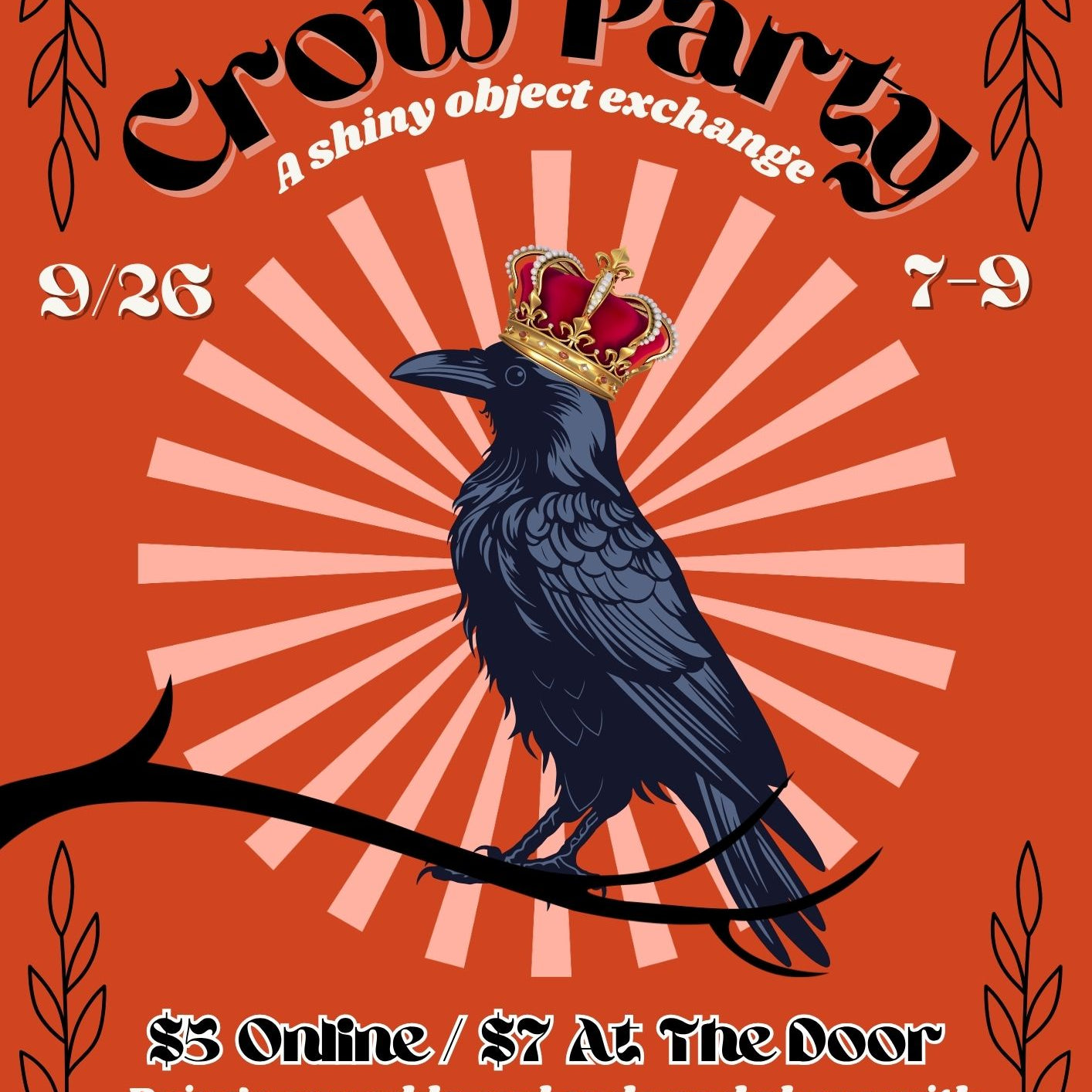 09/27 Crow Party: A Trinket Exchange