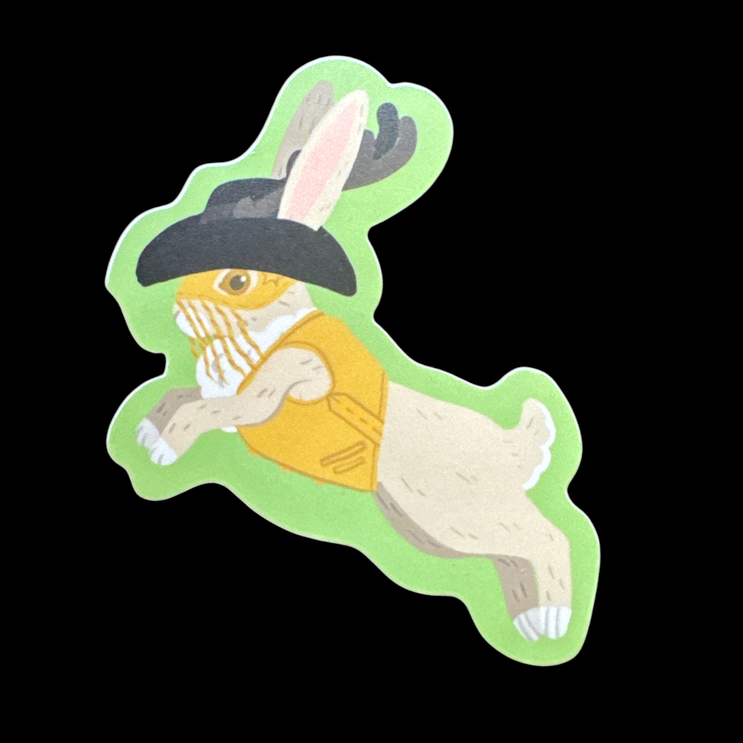 QD Hobby Jackalope Sticker
