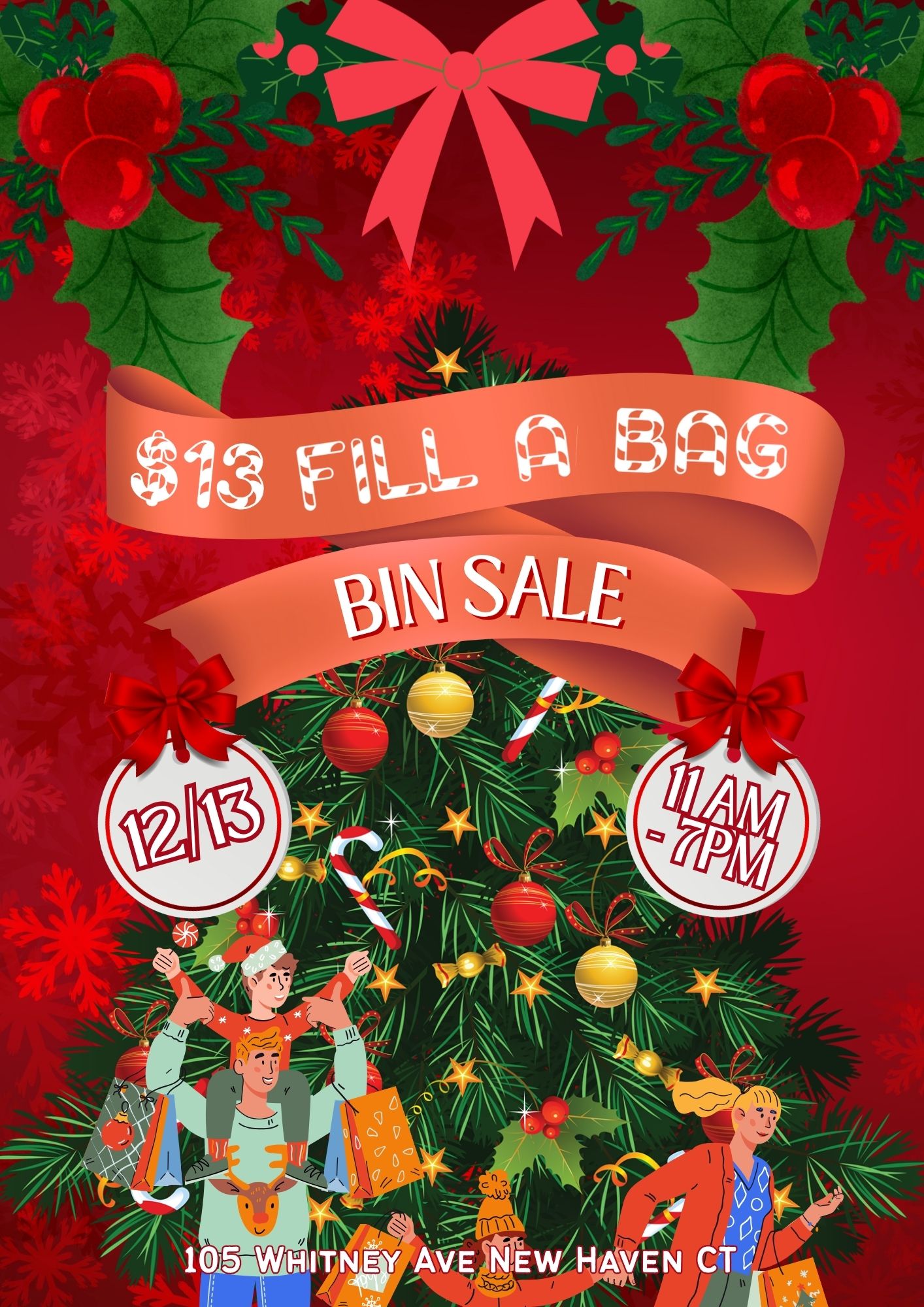 12/13 $13 Fill a Bag Bin Sale!