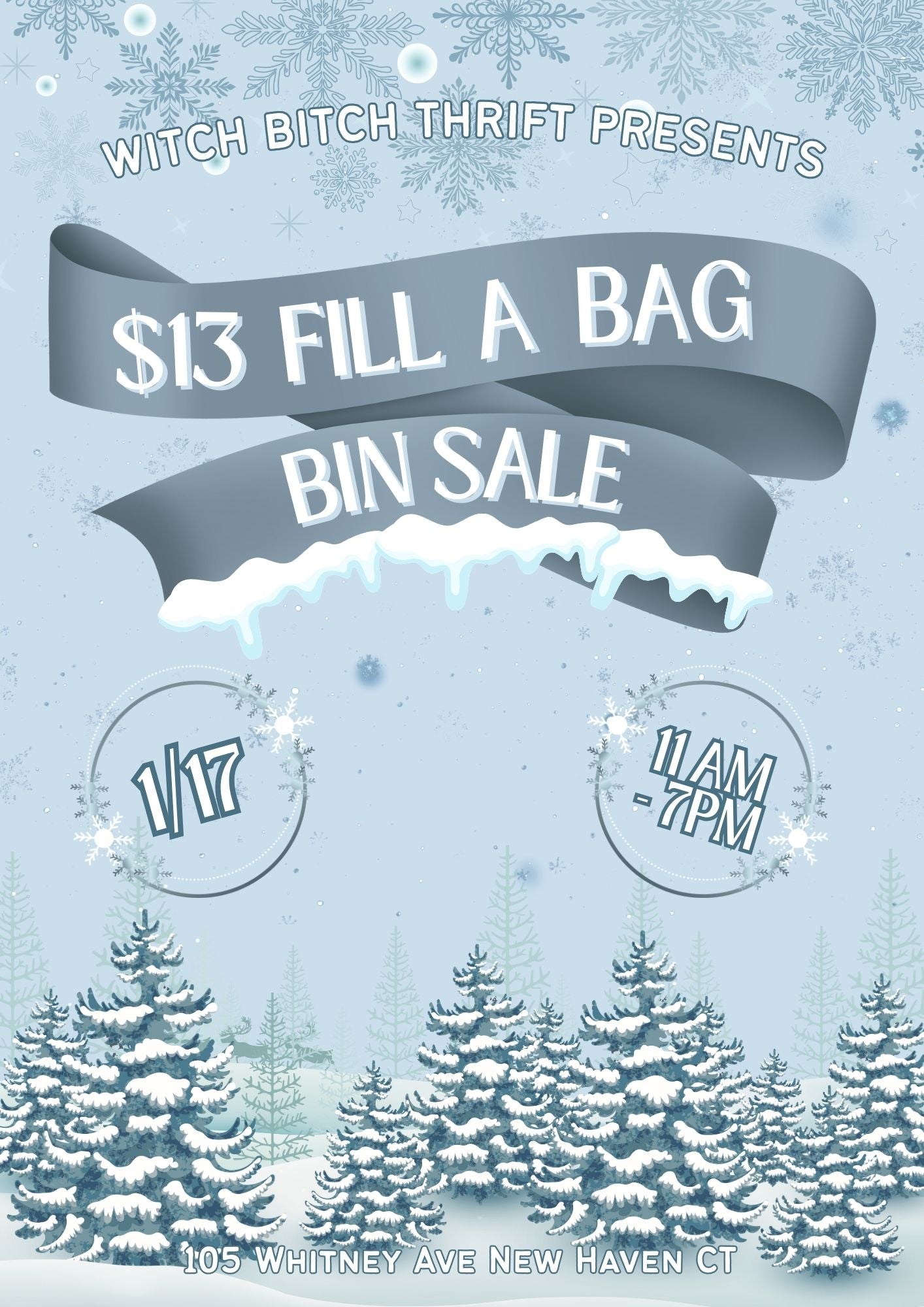 1/17 $13 Fill a Bag Bin Sale