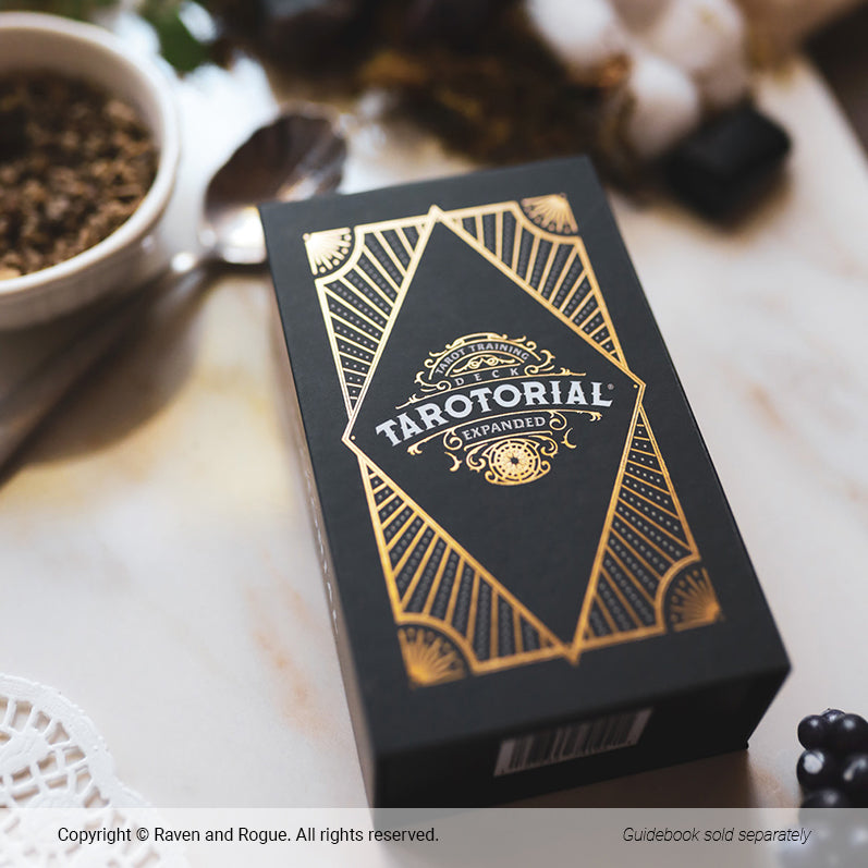 Tarotorial ® Expanded Tarot Deck in Antique Gold Foil