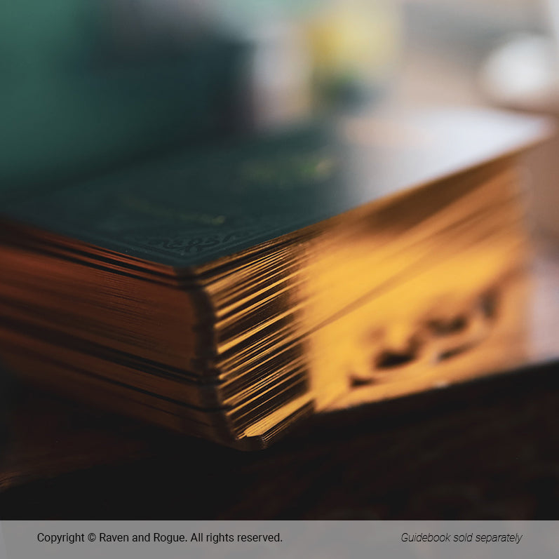 Tarotorial ® Expanded Tarot Deck in Antique Gold Foil