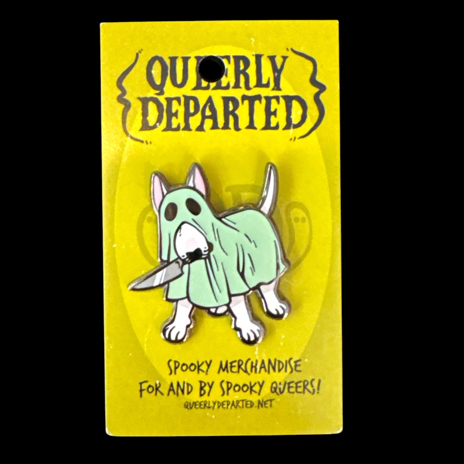 QD Carver Ghost Dog Pin