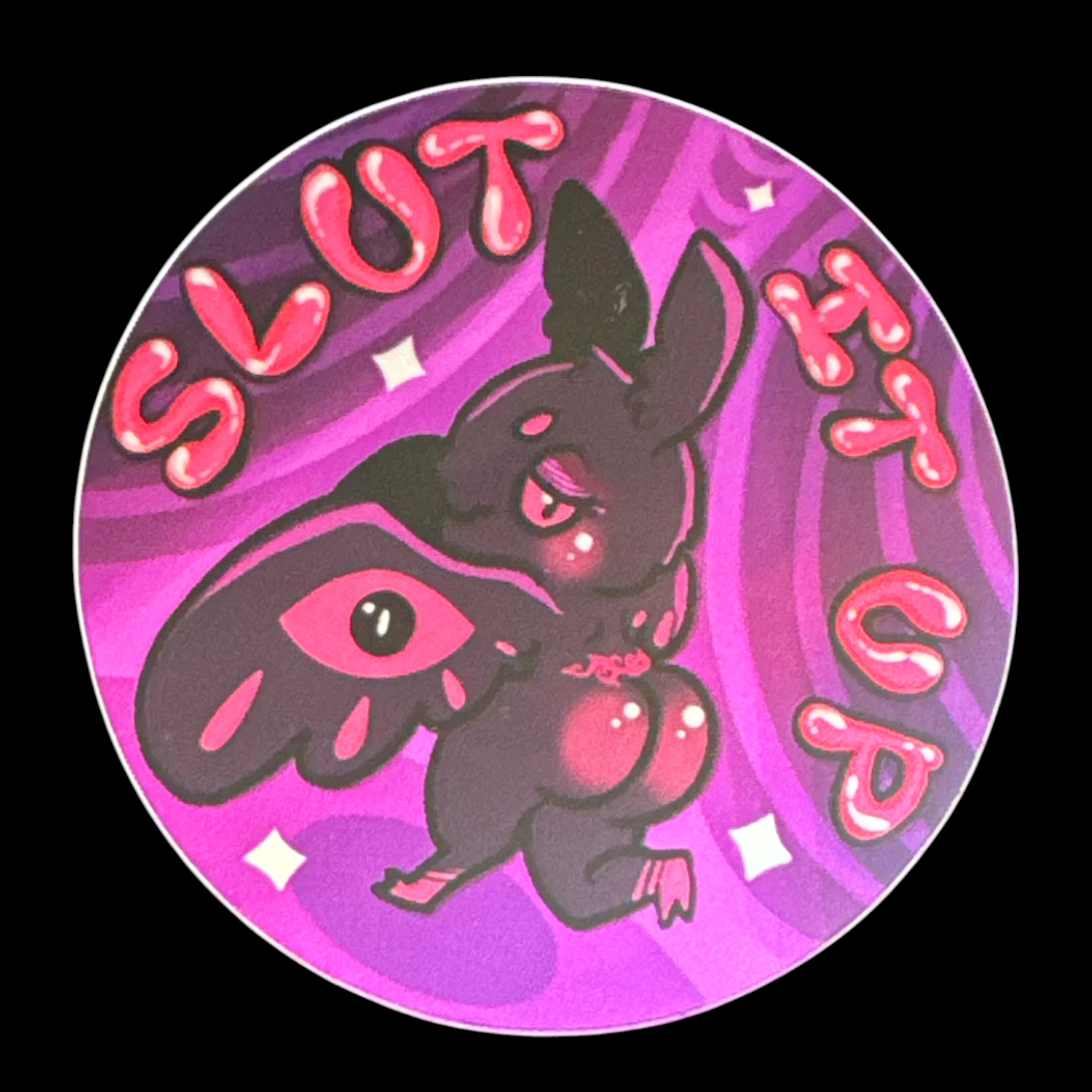 QD Slut it up Mothman Sticker