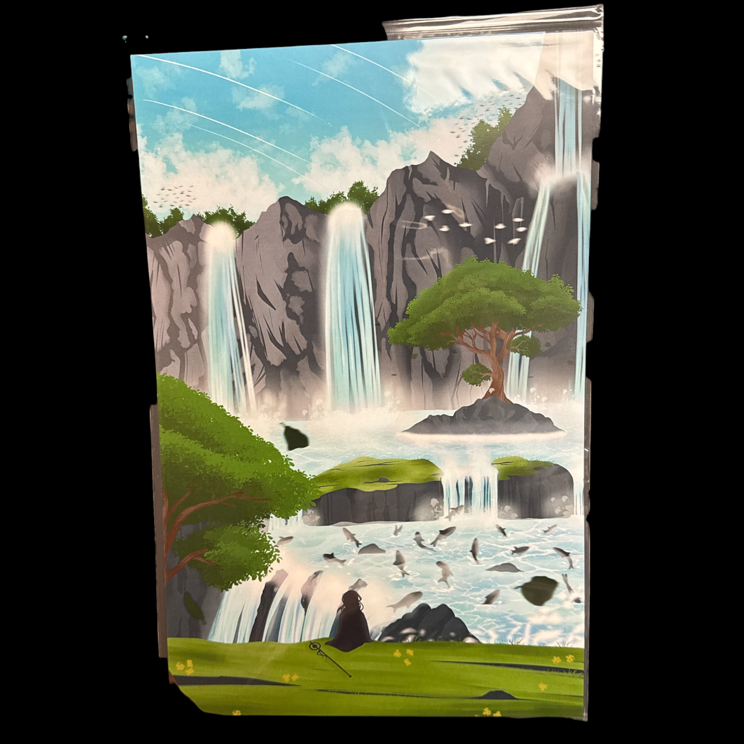 FPC Waterfall Print