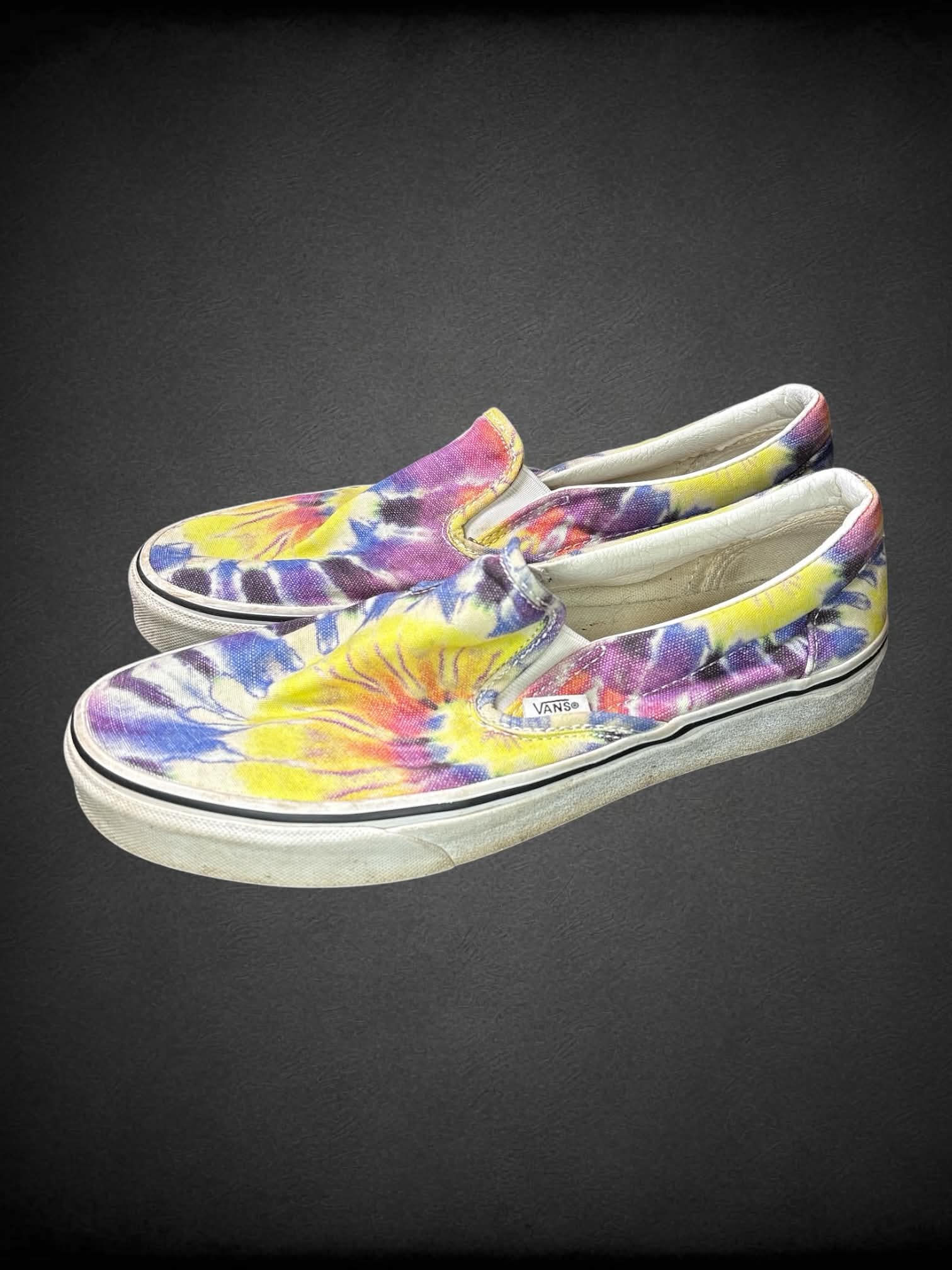 Size 9.5 Vans tie-dye Keds slip on shoes