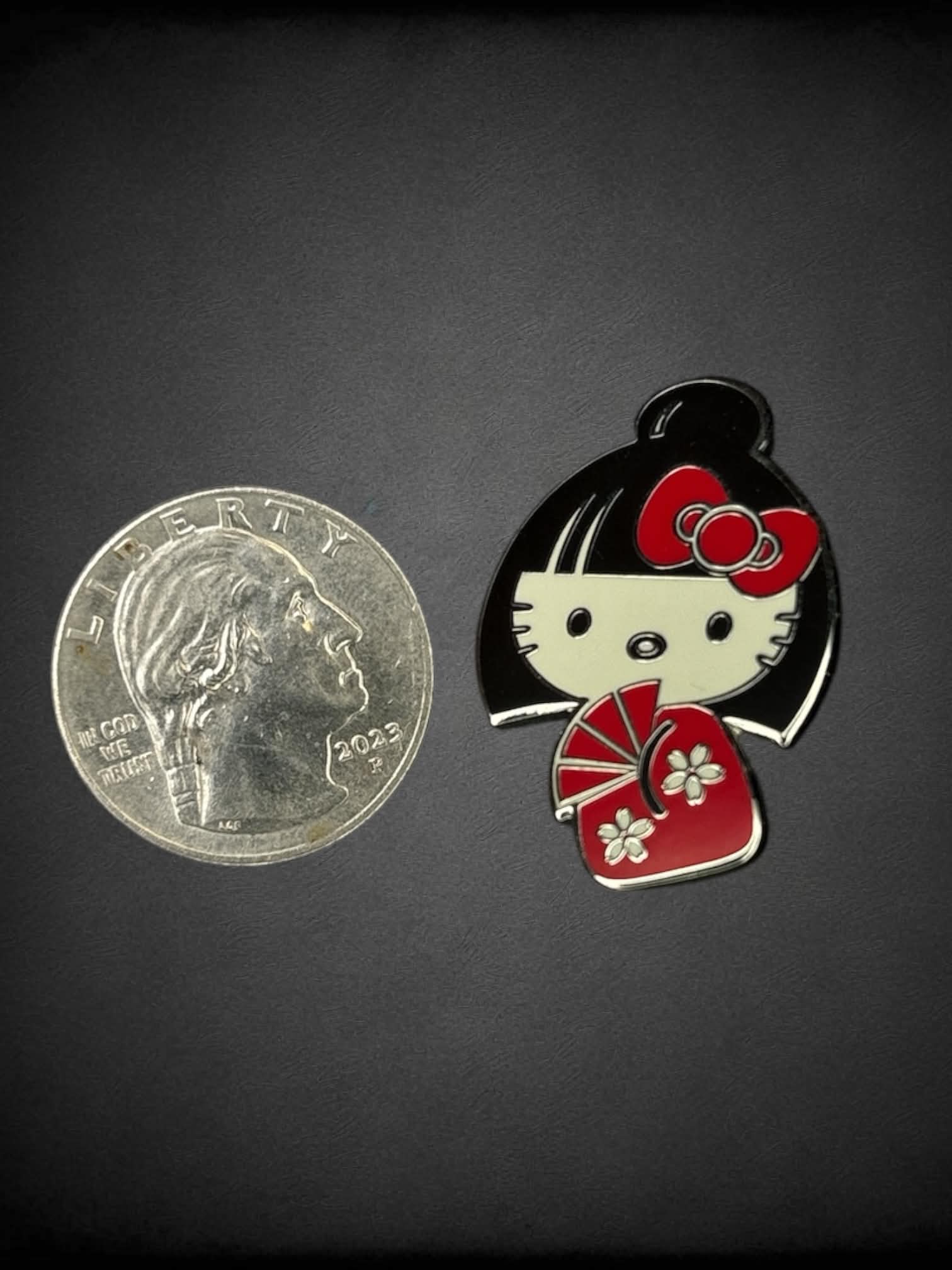 Rare Hello Kitty Airplane Bird pin