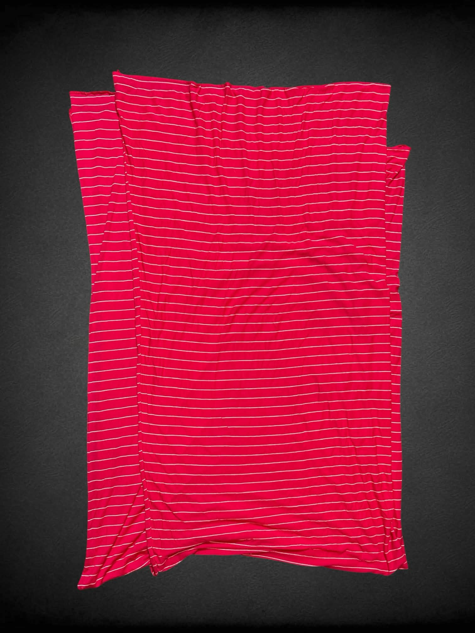 Banana Republic pink & white striped shawl